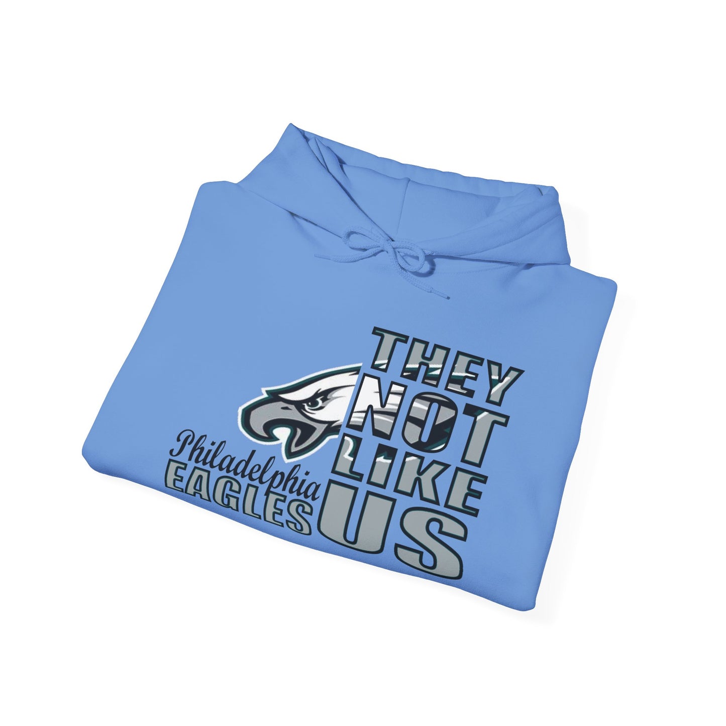 Unisex Heavy Blend™ Hooded Sweatshirt "They Not Like Us" Philadelphia Eagles-Adult