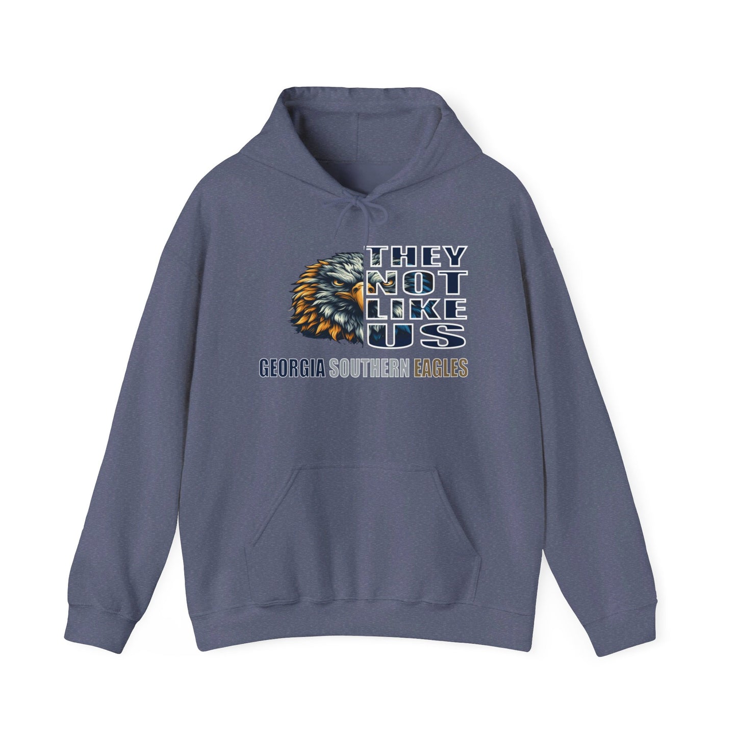 Unisex Heavy Blend™ Hooded Sweatshirt They Not Like Us" Georgia Southern Eagles-Adult