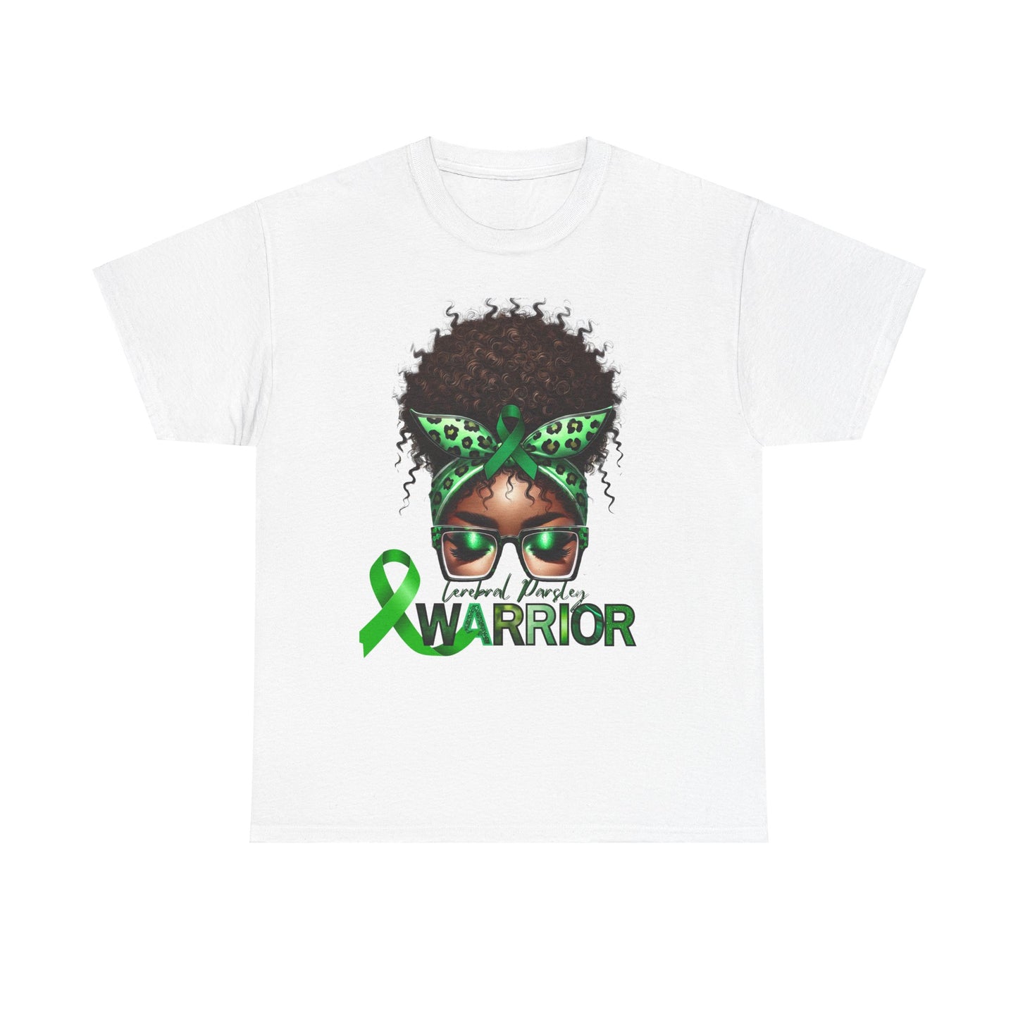 Unisex Heavy Cotton Tee Cerebral Palsy Awareness-Adult