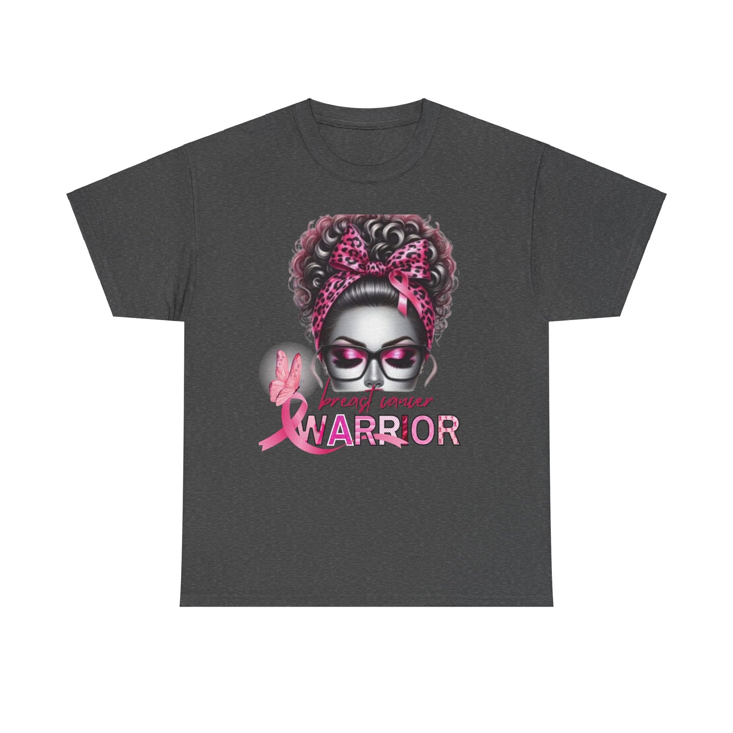 Unisex Heavy Cotton Tee Breast Cancer Awareness-Adult