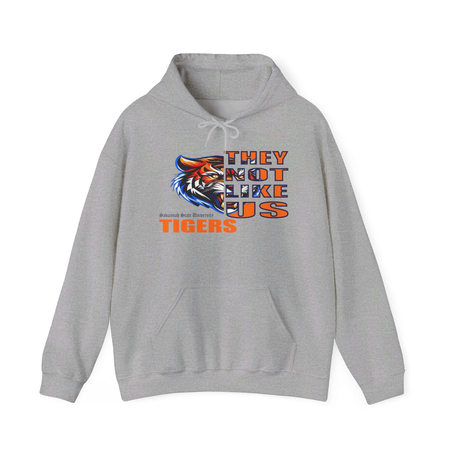 Unisex Heavy Blend™ Hooded Sweatshirt "They Not Like Us" SSU Tigers-Adult