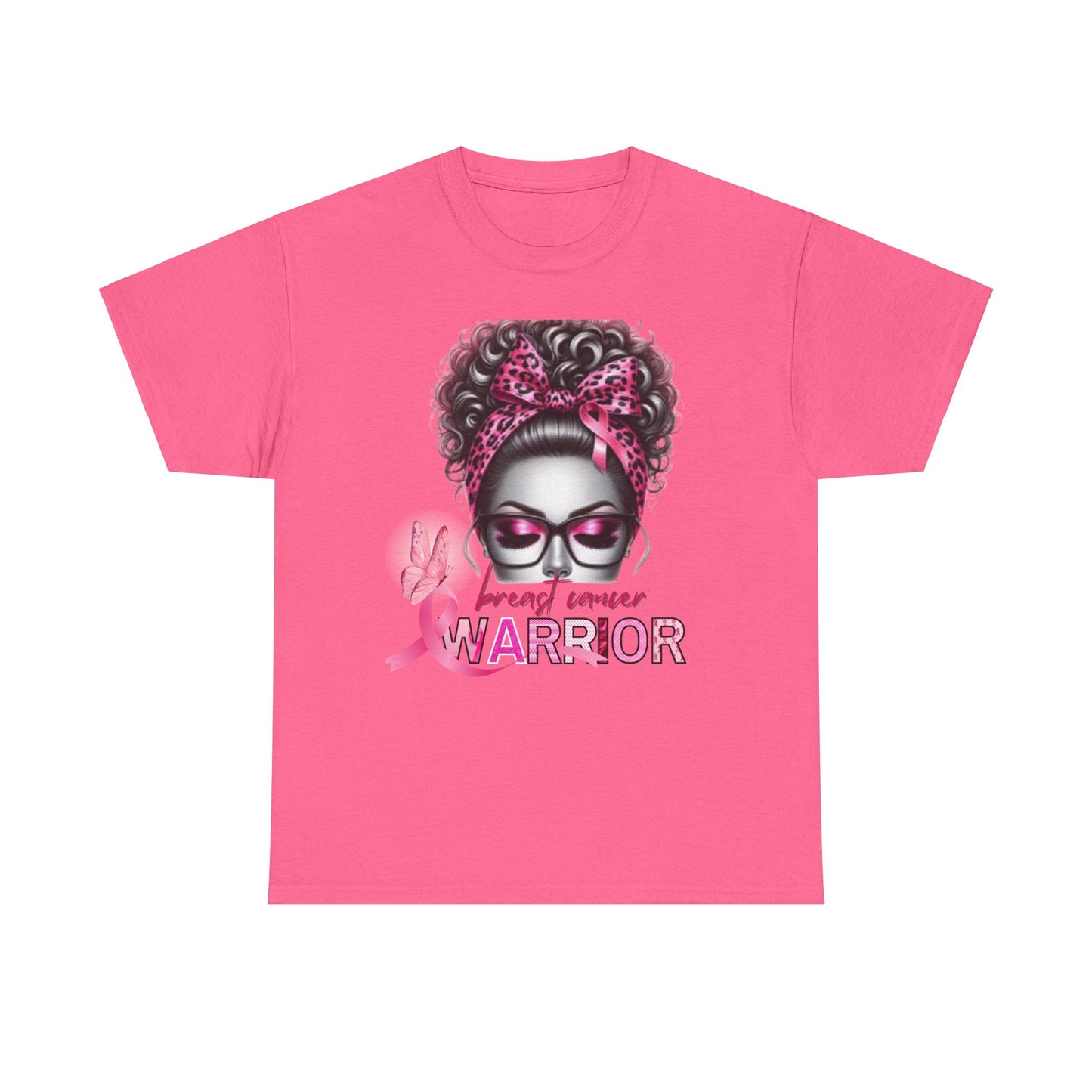 Unisex Heavy Cotton Tee Breast Cancer Awareness-Adult