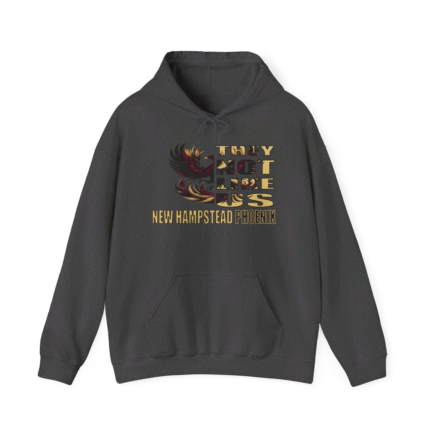 Unisex Heavy Blend™ Hooded Sweatshirt "They Not Like Us" New Hampstead Phoenix-Adult