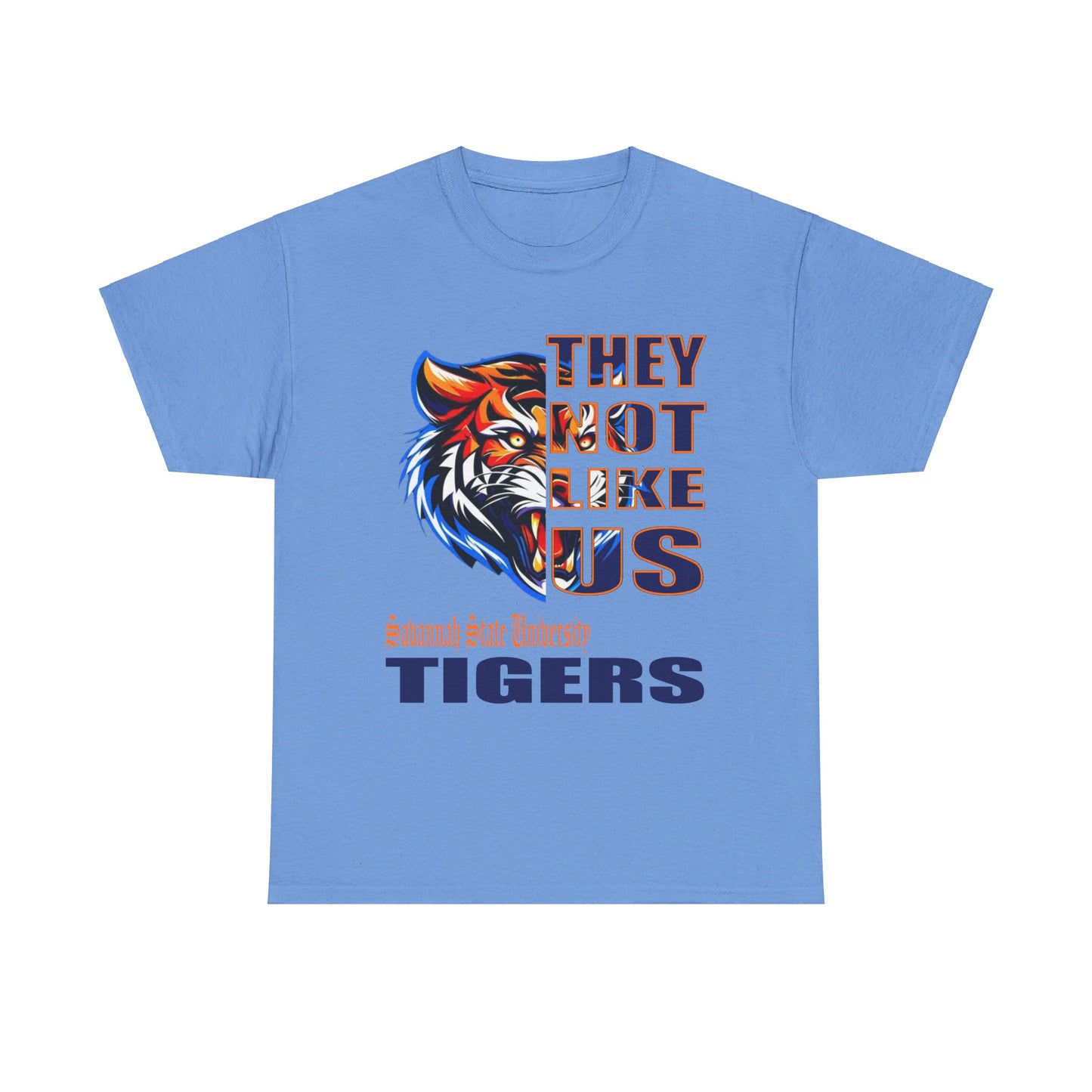 Unisex Heavy Cotton Tee "They Not Like Us" SSU Tigers-Adult