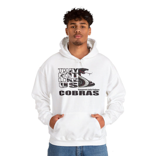 Unisex Heavy Blend™ Hooded Sweatshirt "They Not Like Us" SEC Cobras-Adult