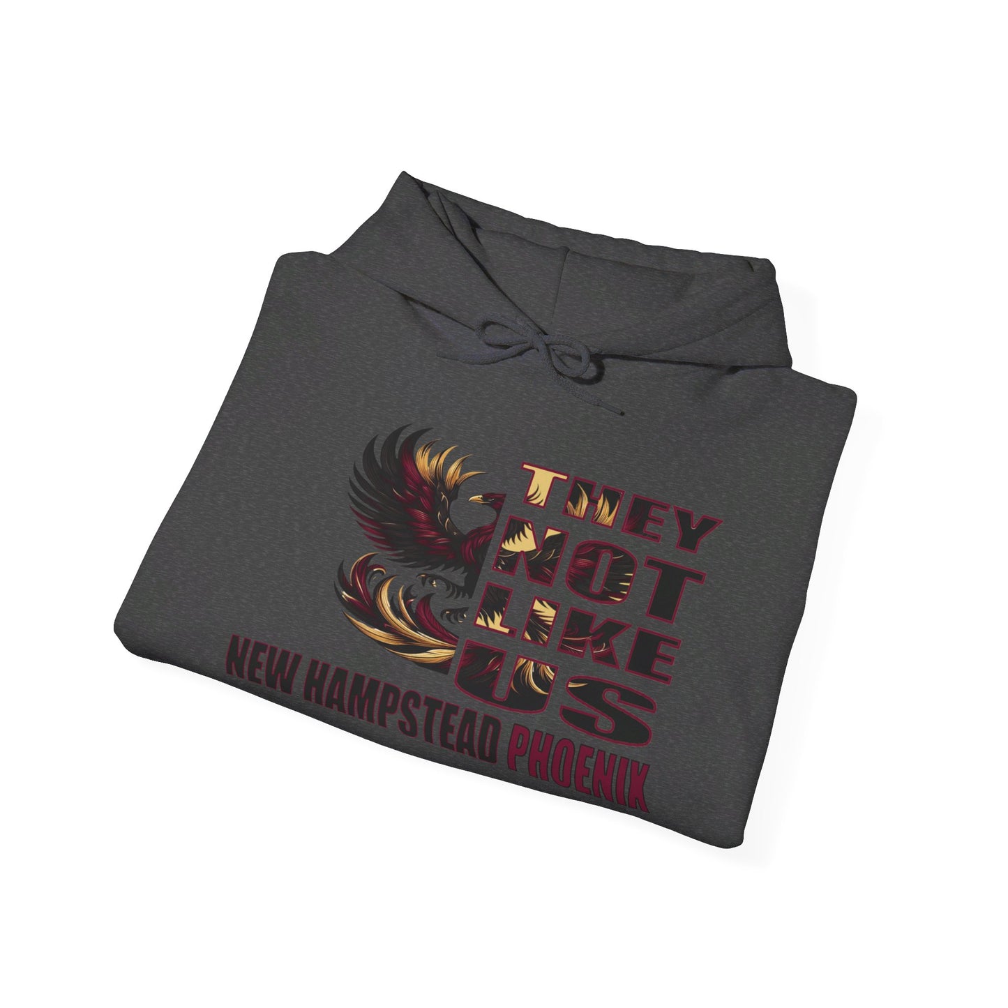 Unisex Heavy Blend™ Hooded Sweatshirt "They Not Like Us" New Hampstead Phoenix-Adult