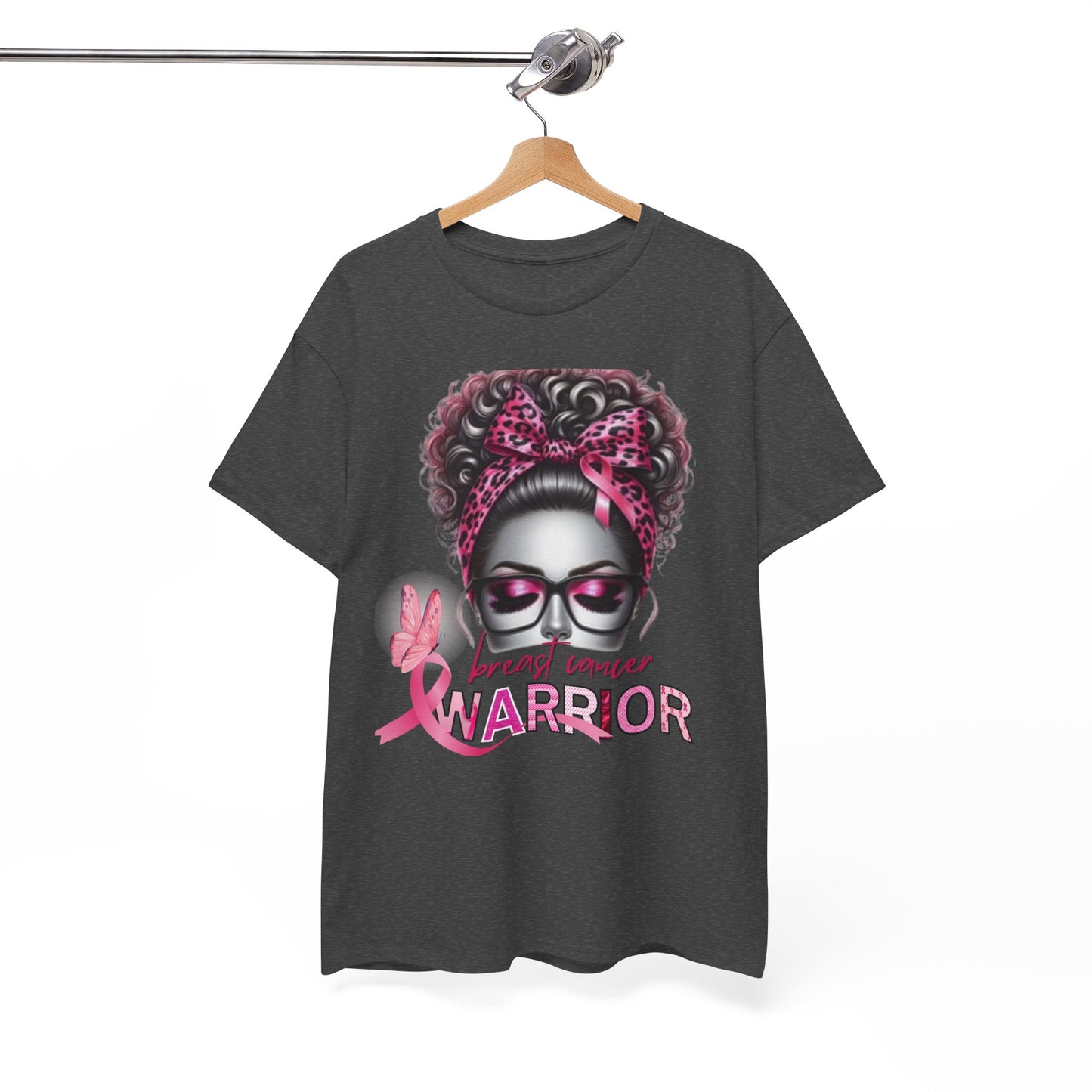 Unisex Heavy Cotton Tee Breast Cancer Awareness-Adult