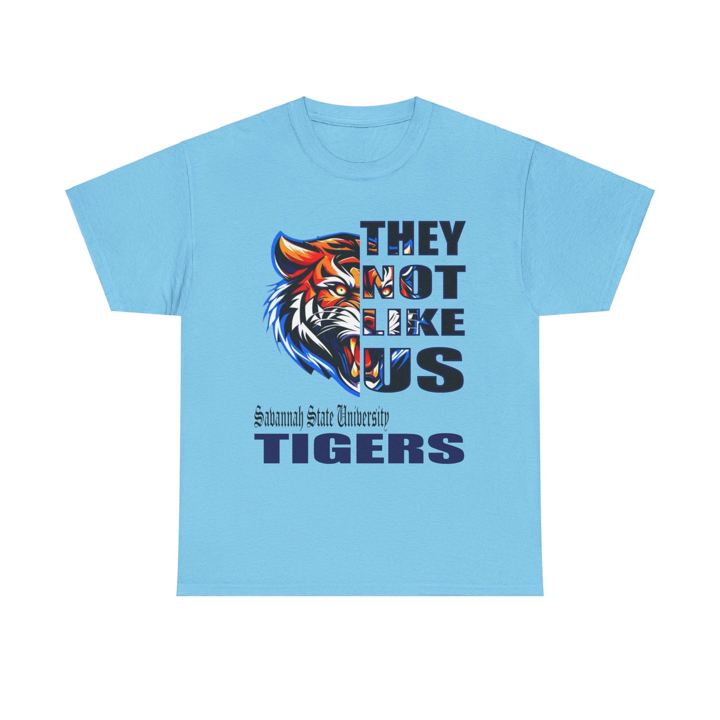 Unisex Heavy Cotton Tee "They Not Like Us" SSU Tigers-Adult