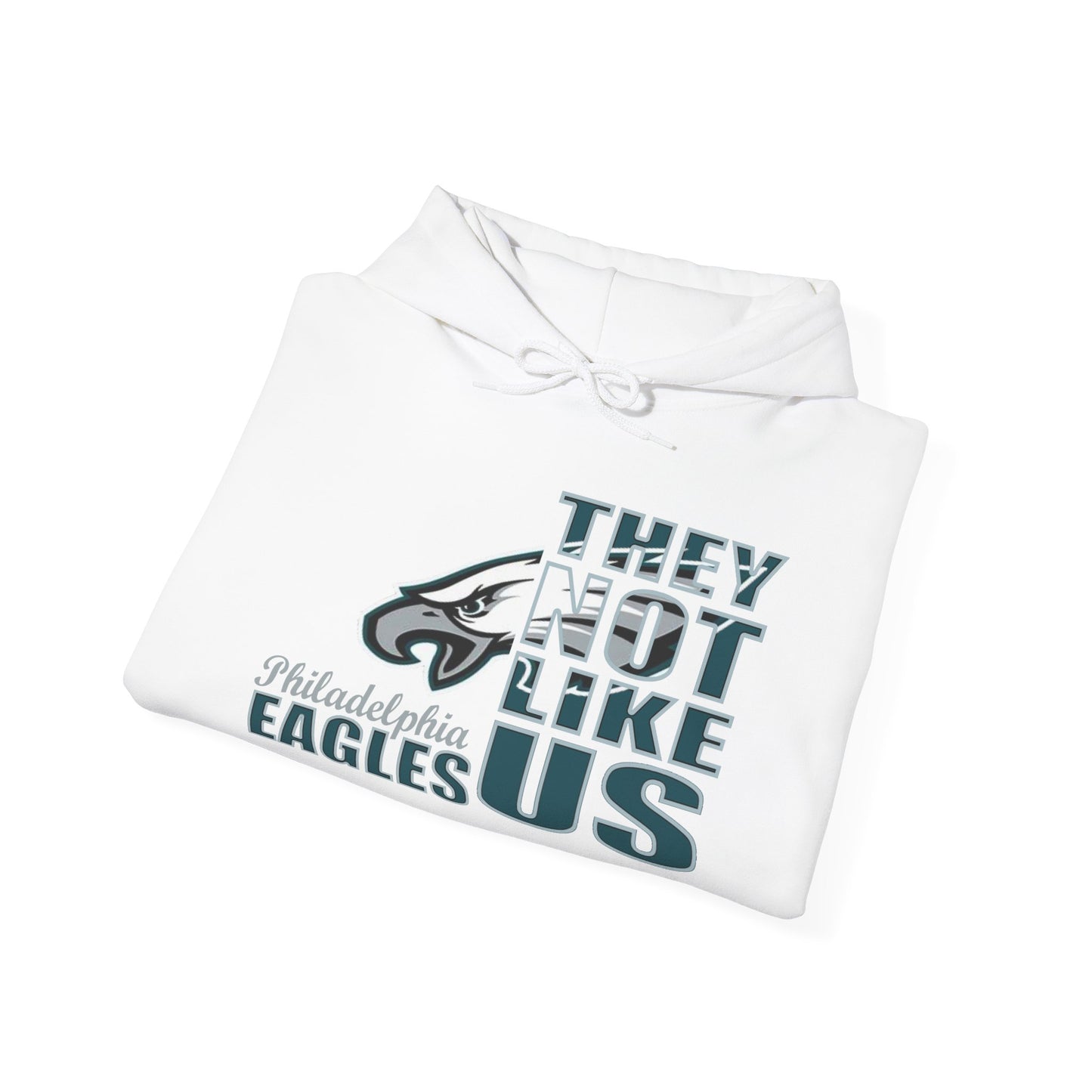 Unisex Heavy Blend™ Hooded Sweatshirt "They Not Like Us" Philadelphia Eagles-Adult