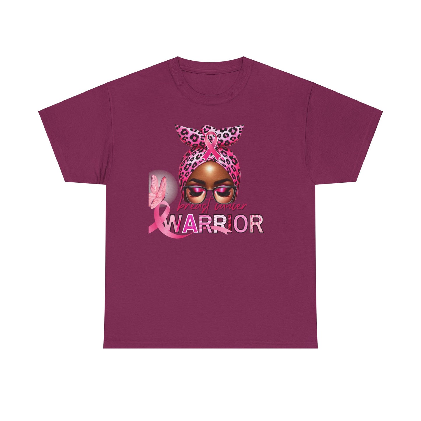 Unisex Heavy Cotton Tee Breast Cancer Awareness-Adult