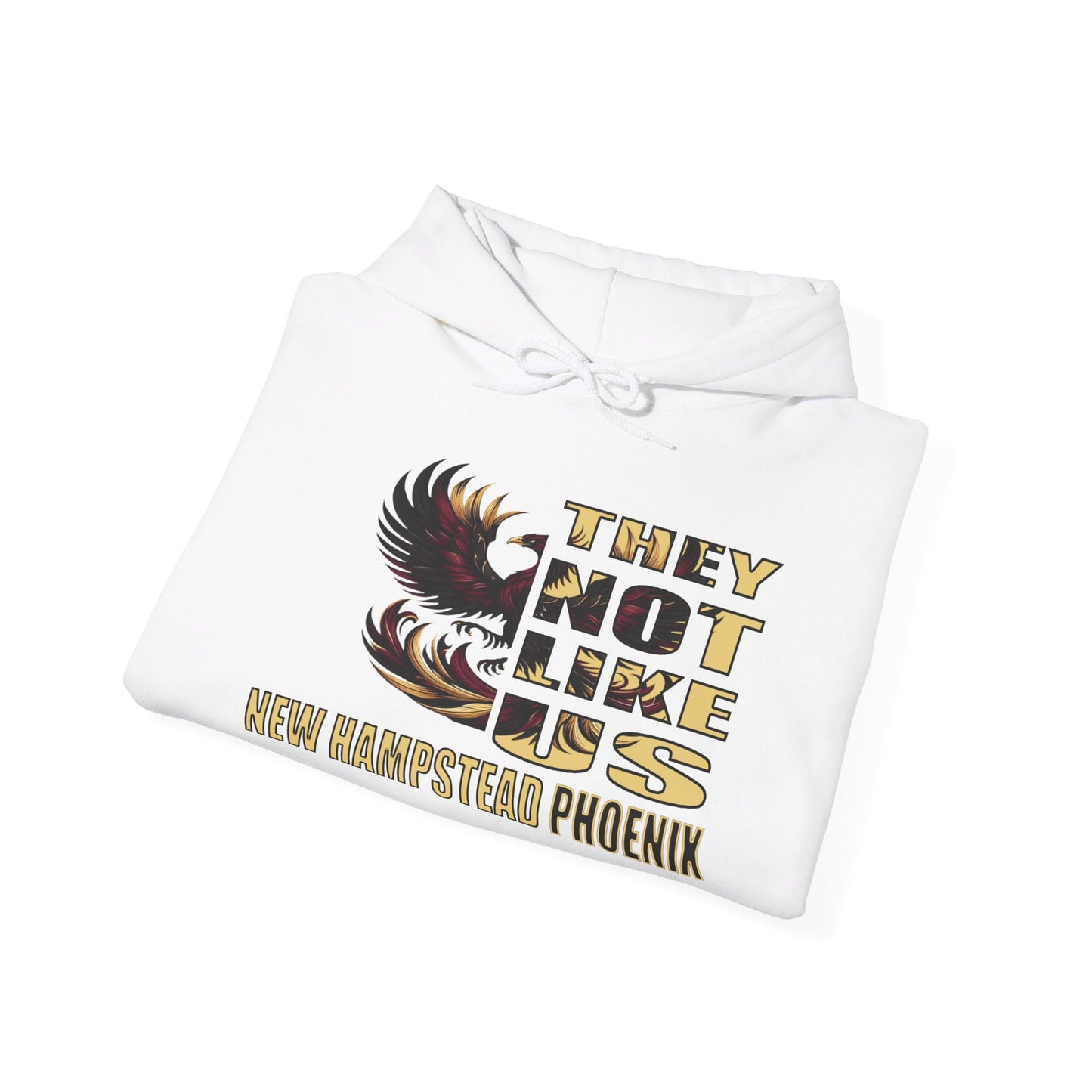 Unisex Heavy Blend™ Hooded Sweatshirt "They Not Like Us" New Hampstead Phoenix-Adult