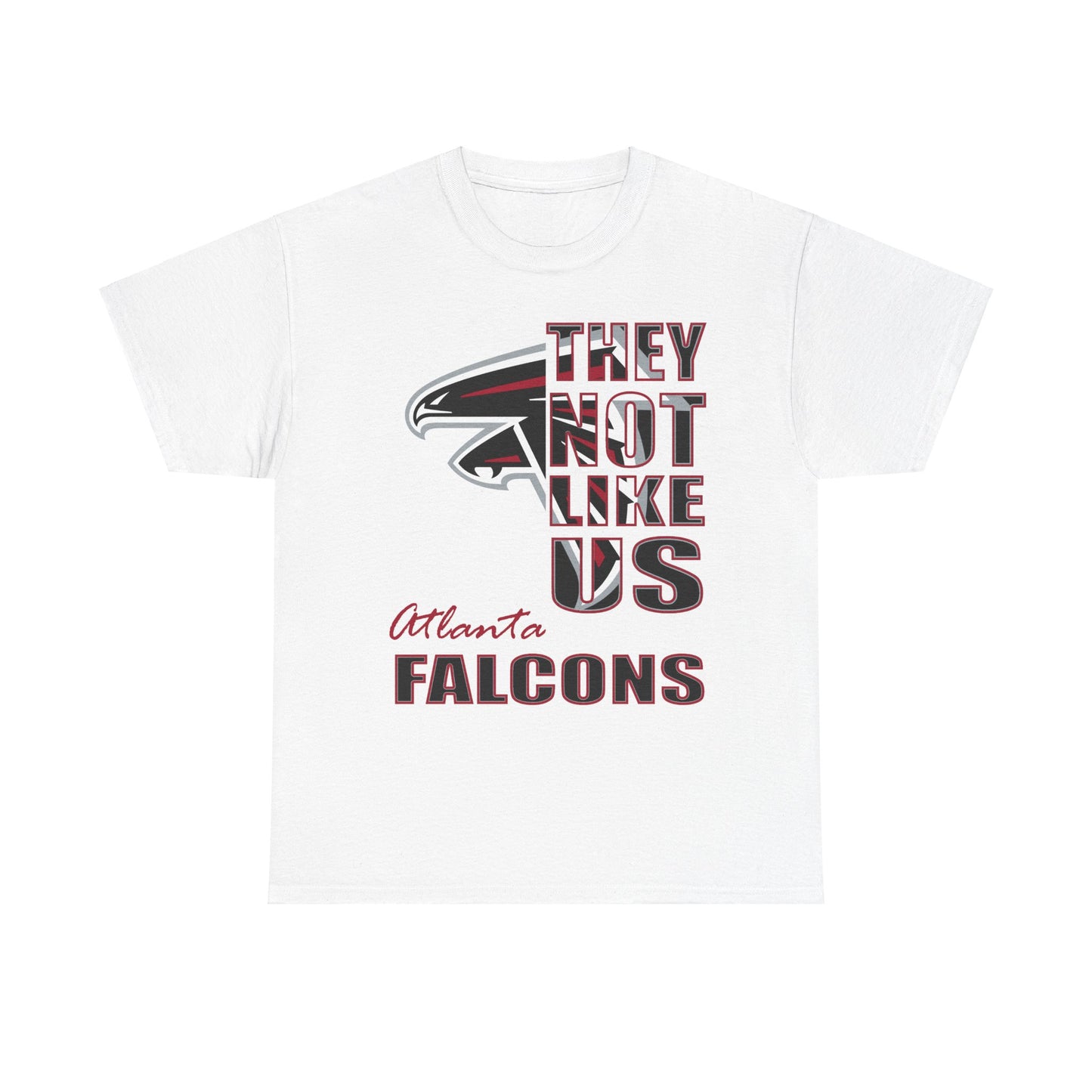 Unisex Heavy Cotton Tee "They Not Like Us" Atlanta Falcons-Adult