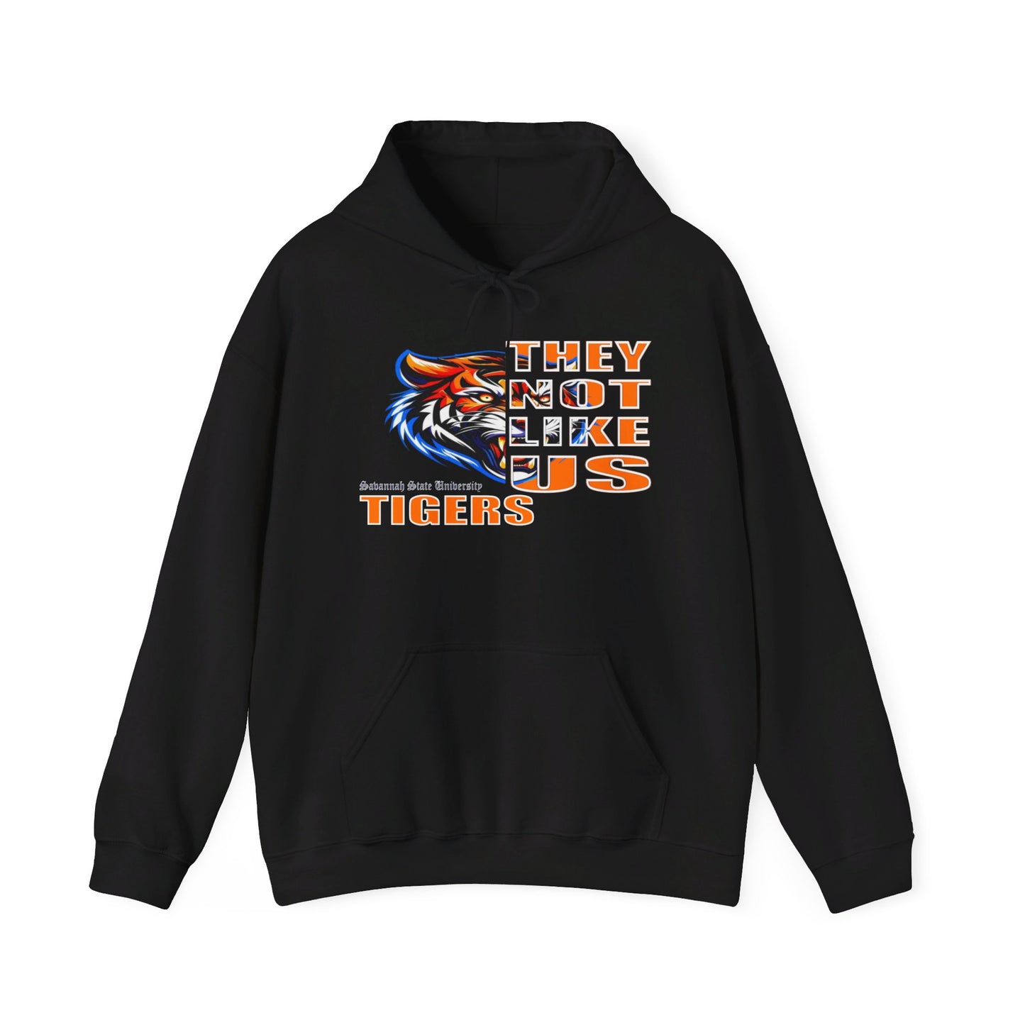 Unisex Heavy Blend™ Hooded Sweatshirt "They Not Like Us" SSU Tigers-Adult