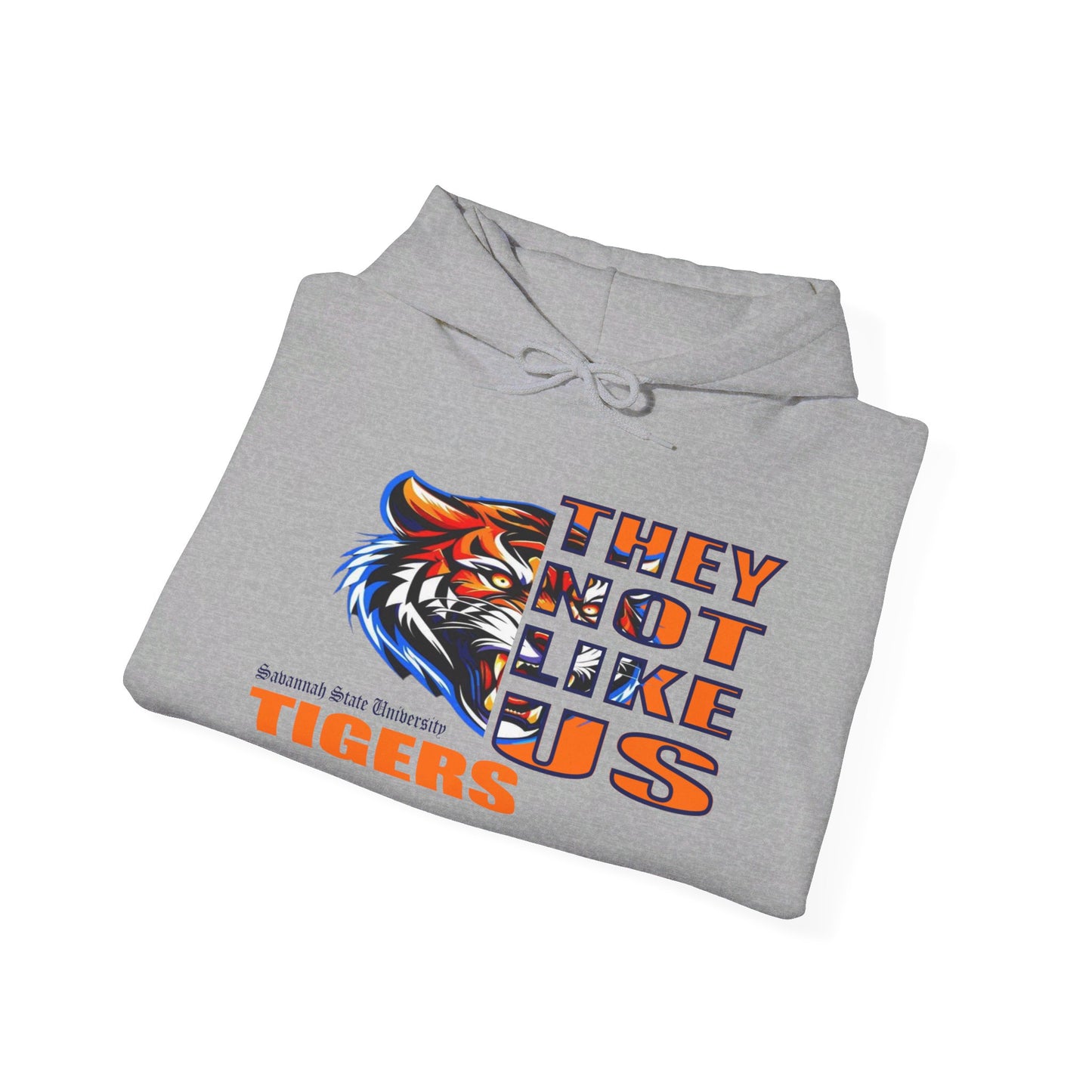 Unisex Heavy Blend™ Hooded Sweatshirt "They Not Like Us" SSU Tigers-Adult