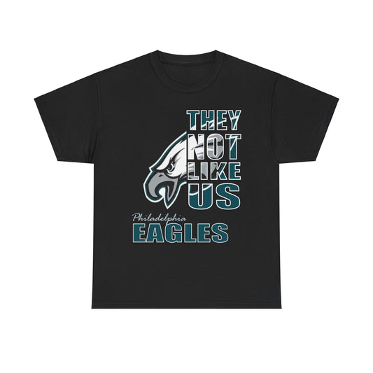 Unisex Heavy Cotton Tee "They Not Like Us" Philadelphia Eagles Tee-Adult