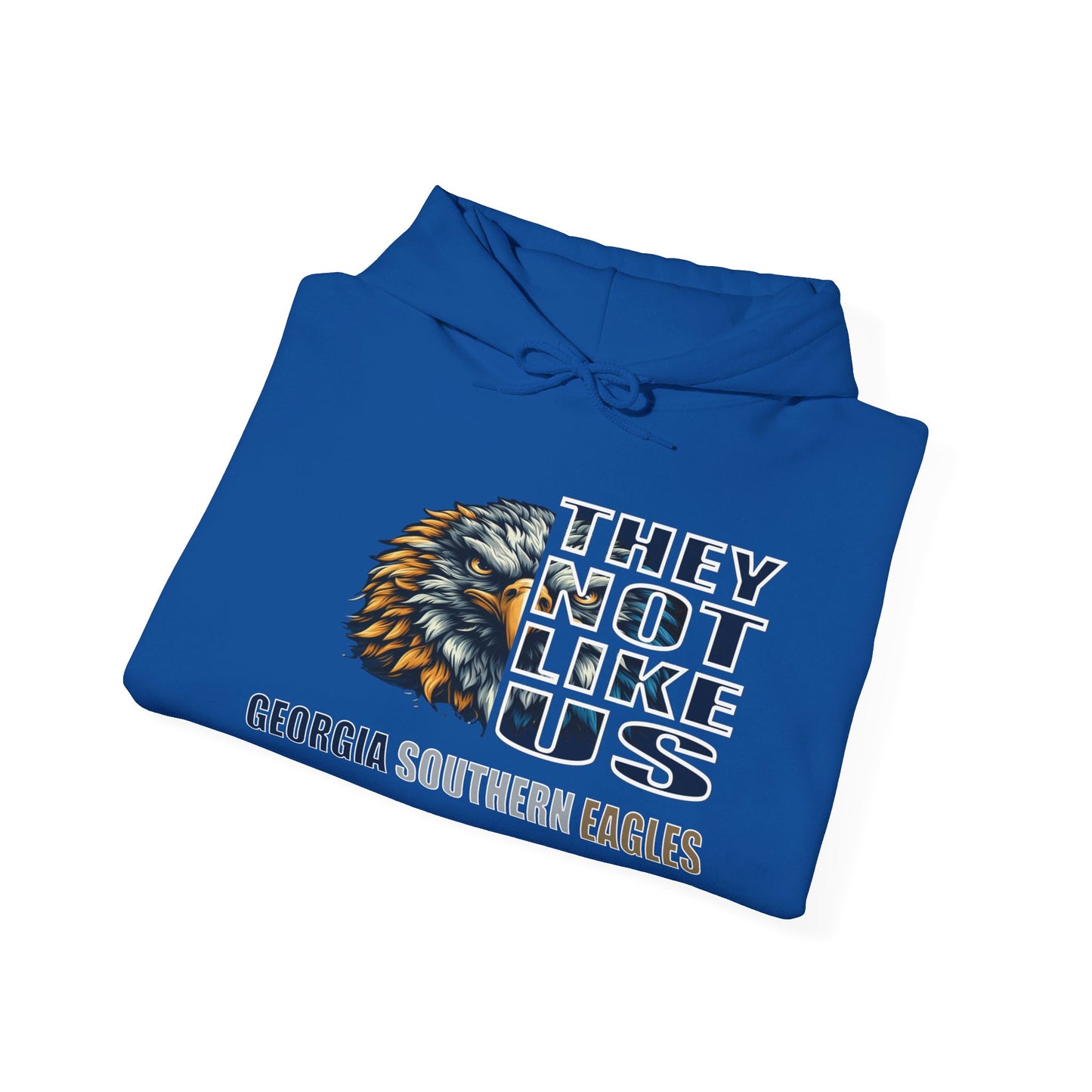 Unisex Heavy Blend™ Hooded Sweatshirt They Not Like Us" Georgia Southern Eagles-Adult