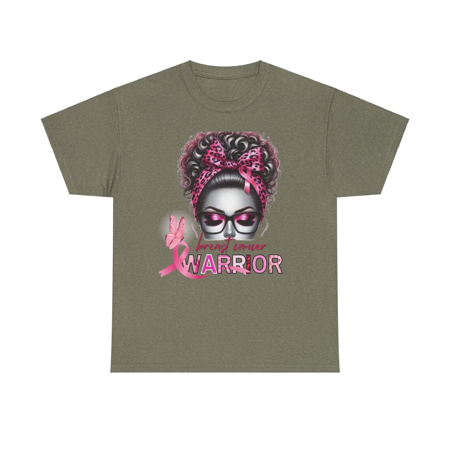 Unisex Heavy Cotton Tee Breast Cancer Awareness-Adult