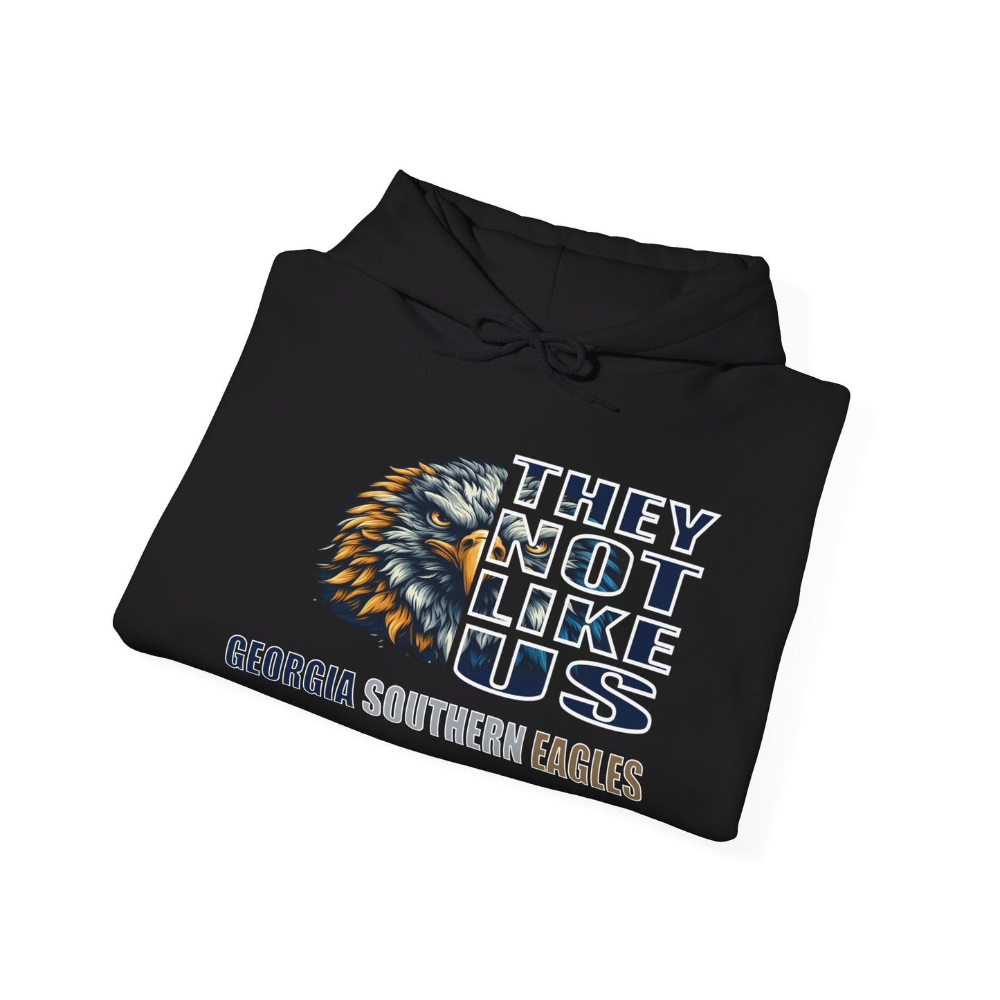 Unisex Heavy Blend™ Hooded Sweatshirt They Not Like Us" Georgia Southern Eagles-Adult