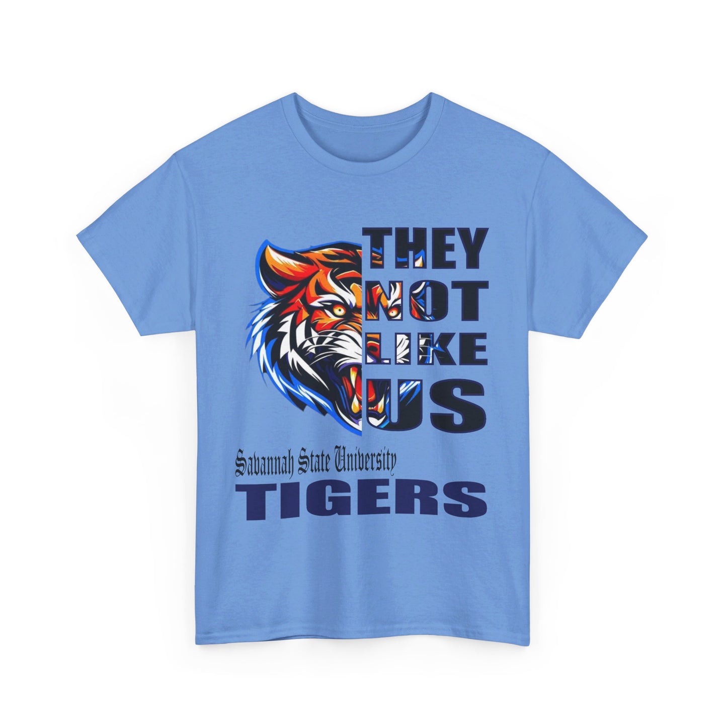 Unisex Heavy Cotton Tee "They Not Like Us" SSU Tigers-Adult