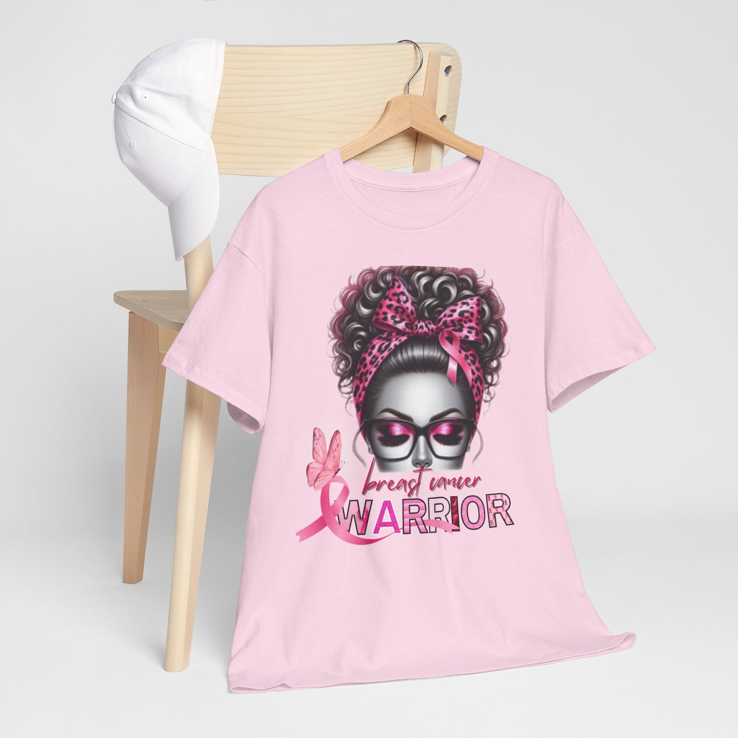 Unisex Heavy Cotton Tee Breast Cancer Awareness-Adult