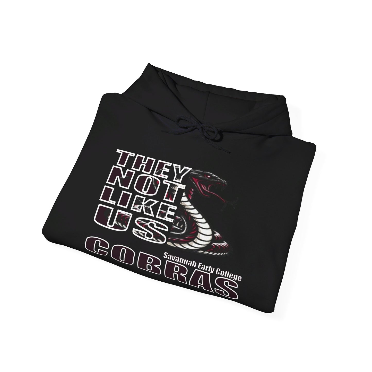 Unisex Heavy Blend™ Hooded Sweatshirt "They Not Like Us" SEC Cobras-Adult