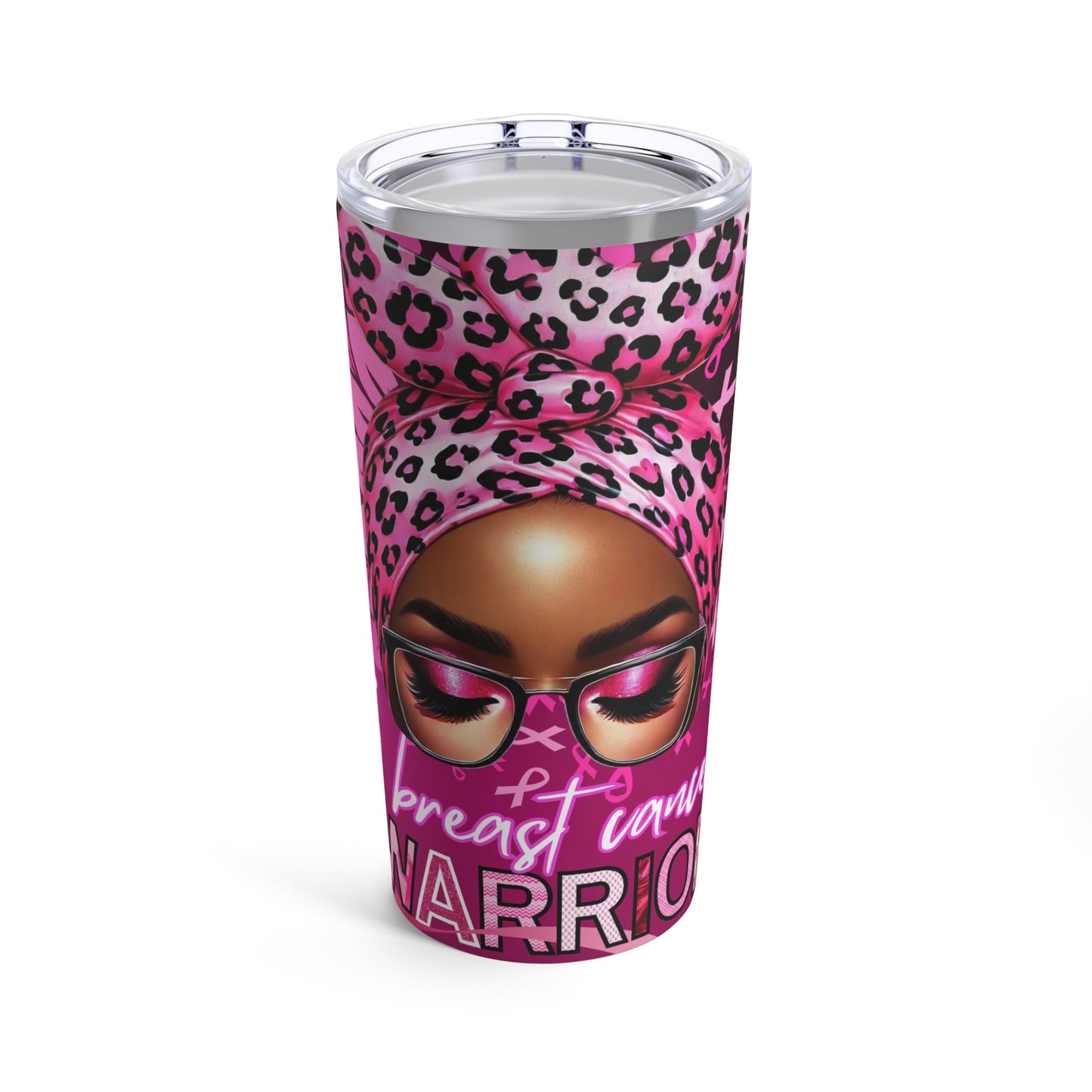 Tumbler 20oz Breast Cancer Warrior