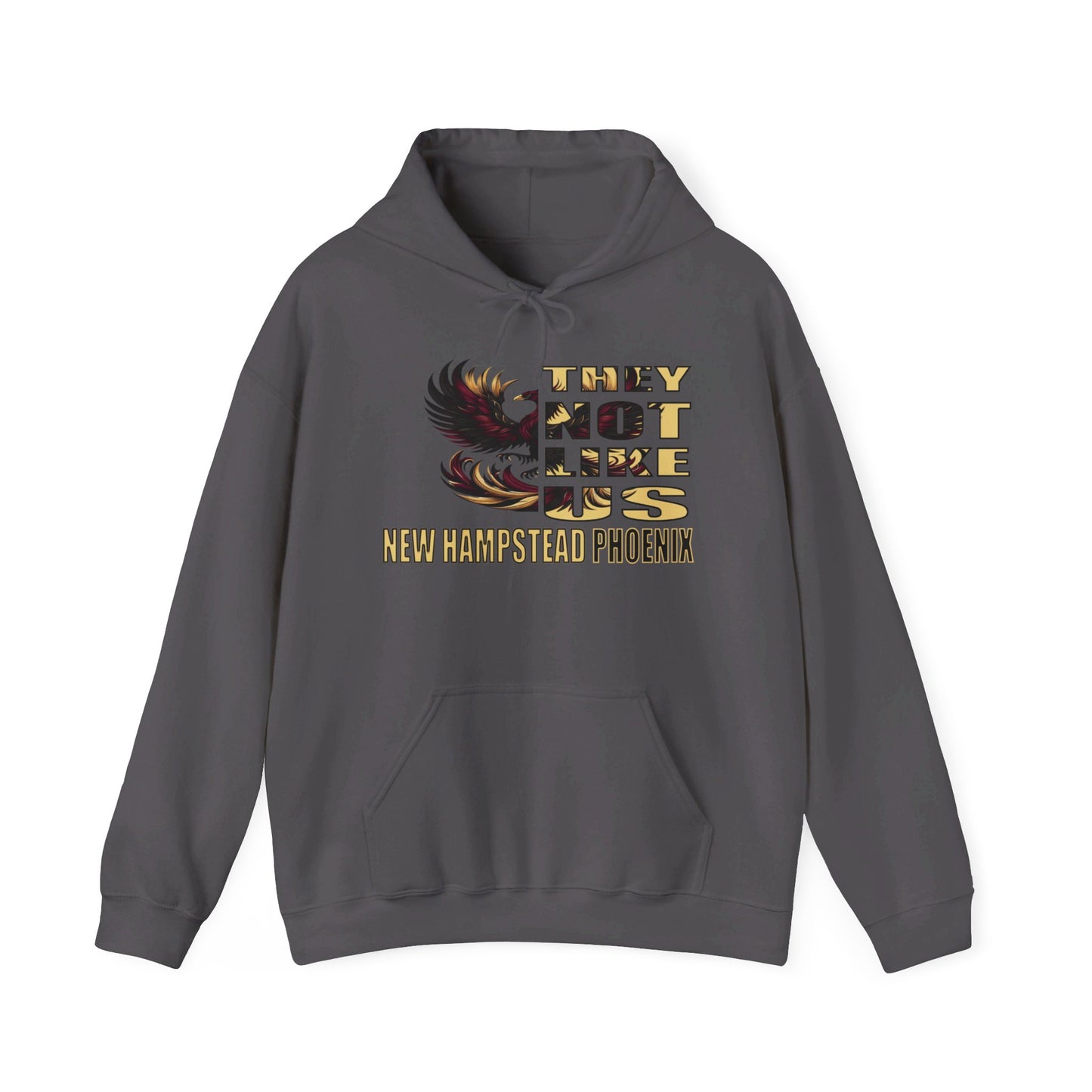 Unisex Heavy Blend™ Hooded Sweatshirt "They Not Like Us" New Hampstead Phoenix-Adult