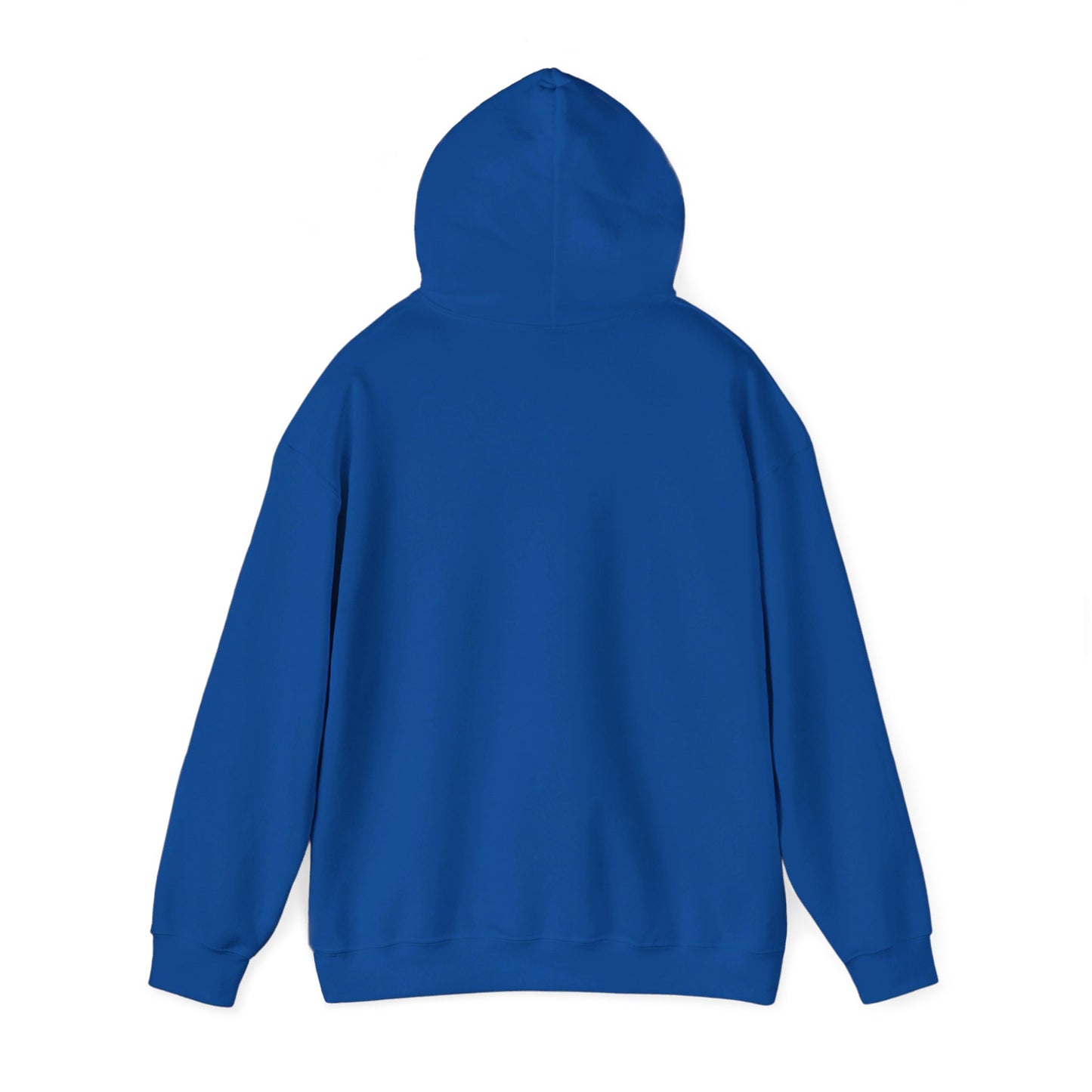 Unisex Heavy Blend™ 'They Not Like Us" Royal Blue Hooded Sweatshirt-Johnson Atom Smashers