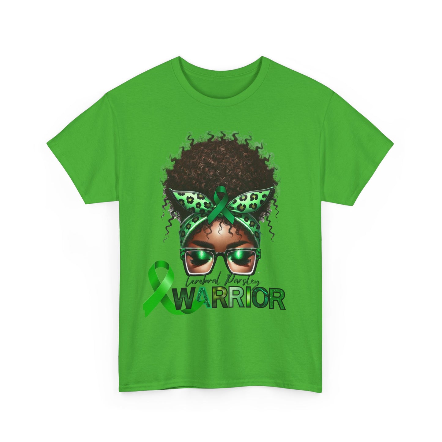 Unisex Heavy Cotton Tee Cerebral Palsy Awareness-Adult