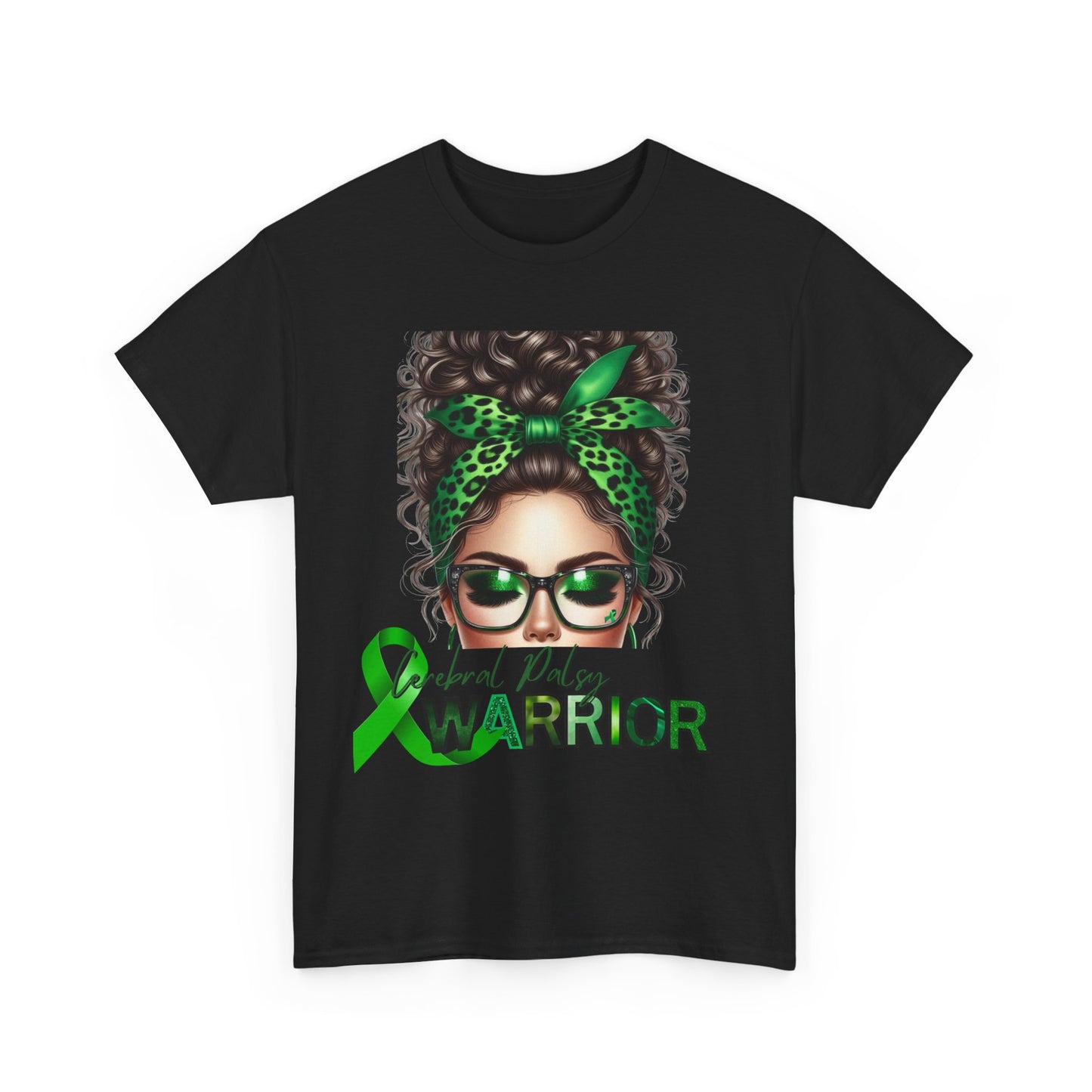 Unisex Heavy Cotton Tee Cerebral Palsy Awareness-Adult