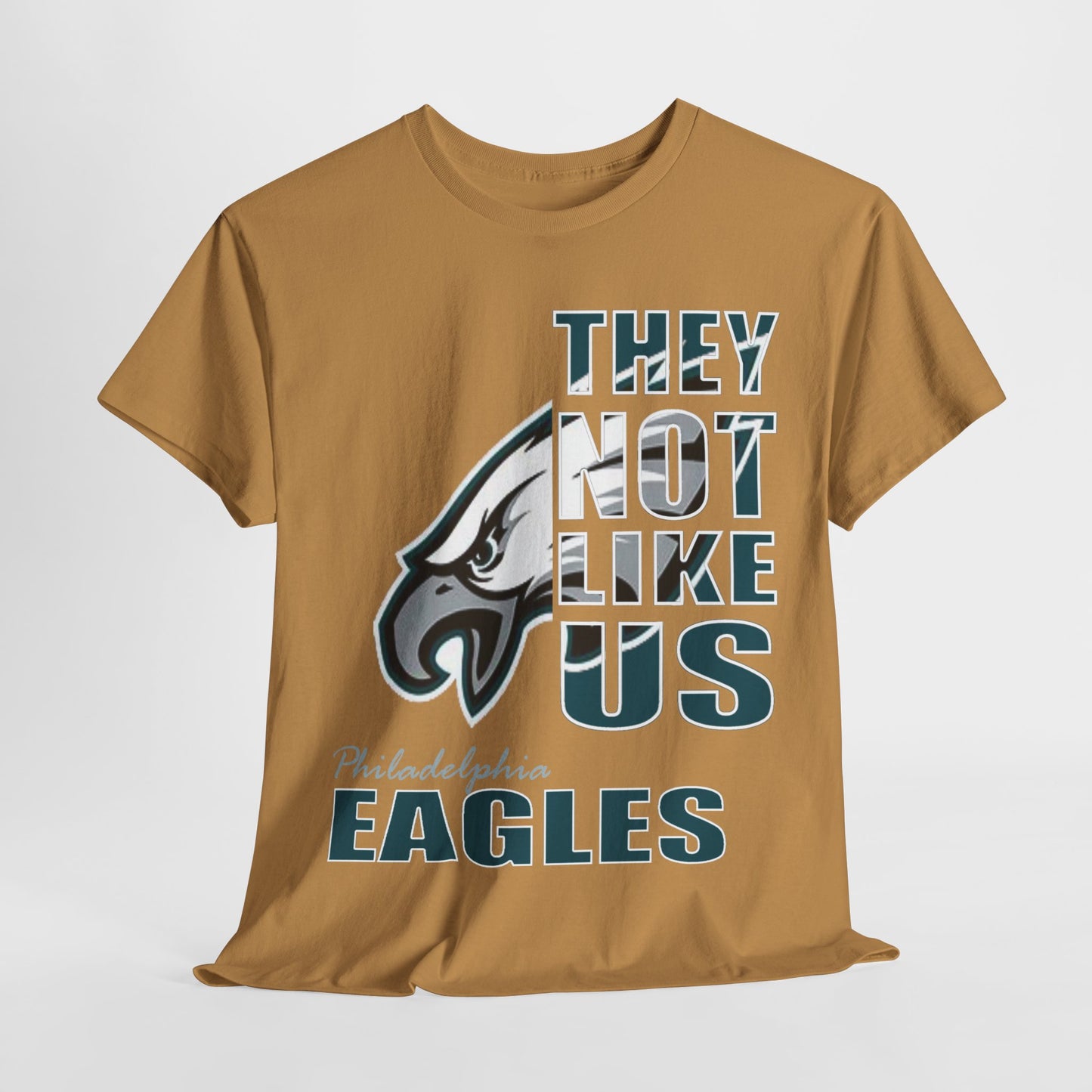 Unisex Heavy Cotton Tee "They Not Like Us" Philadelphia Eagles Tee-Adult