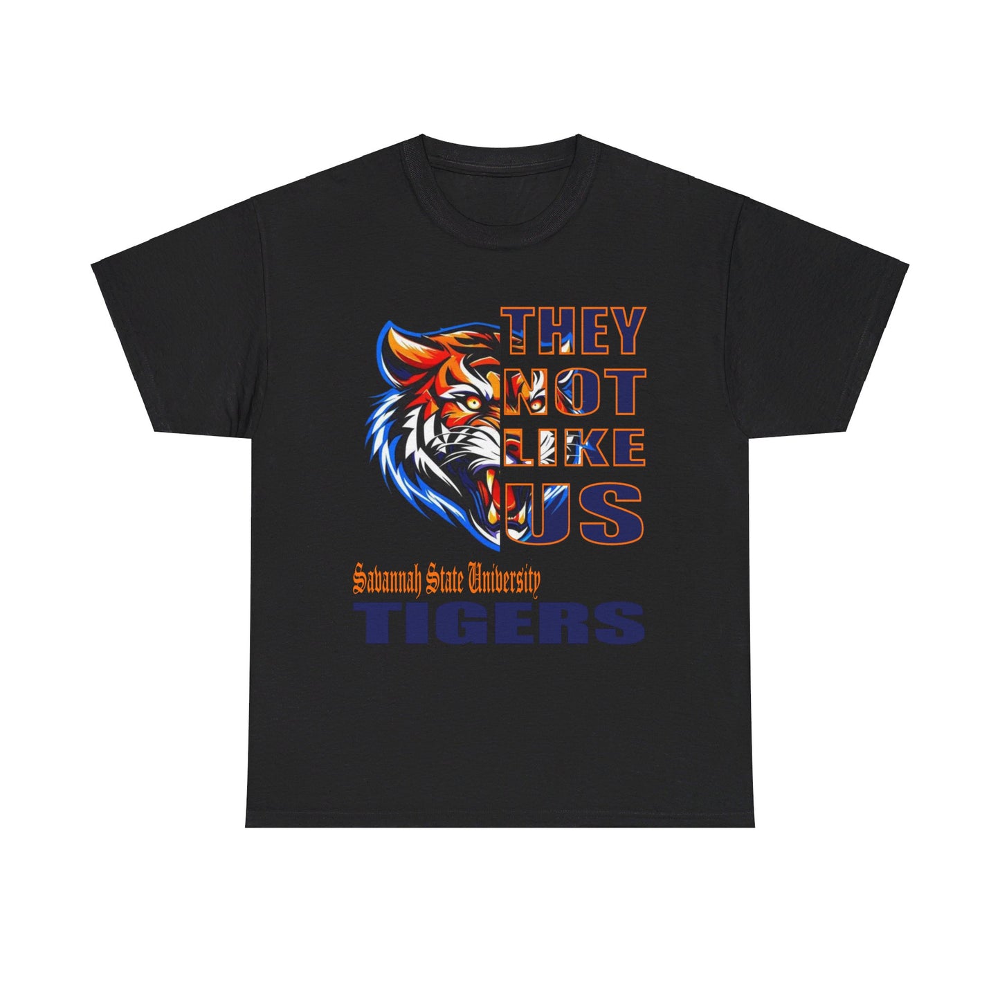 Unisex Heavy Cotton Tee "They Not Like Us" SSU Tigers-Adult