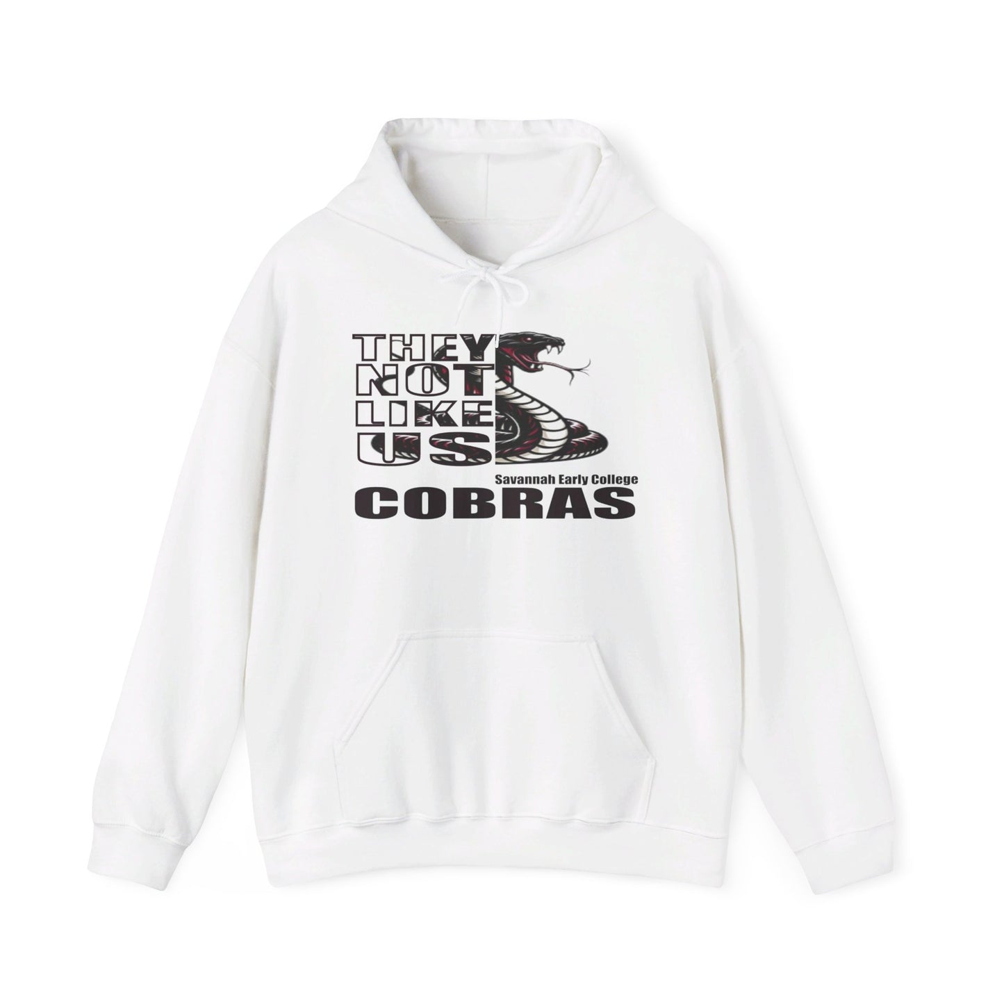 Unisex Heavy Blend™ Hooded Sweatshirt "They Not Like Us" SEC Cobras-Adult