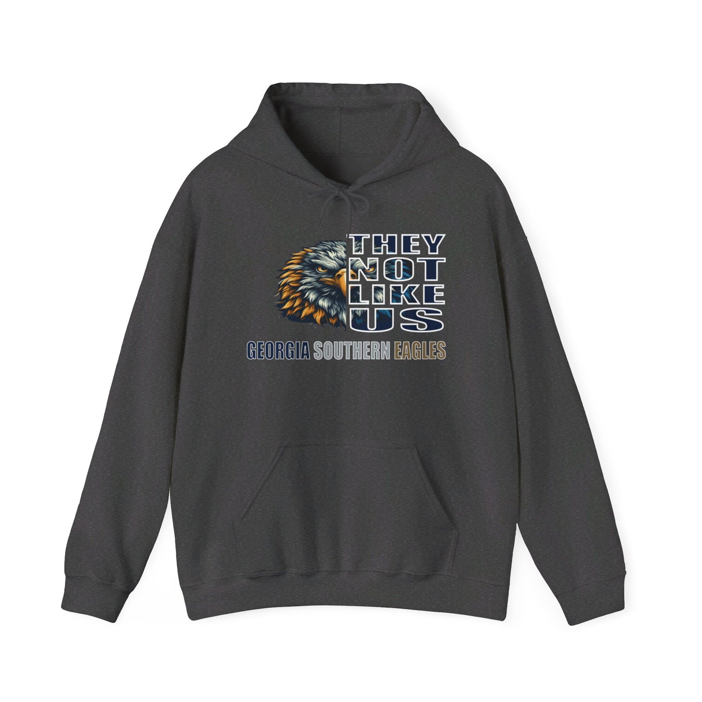 Unisex Heavy Blend™ Hooded Sweatshirt They Not Like Us" Georgia Southern Eagles-Adult