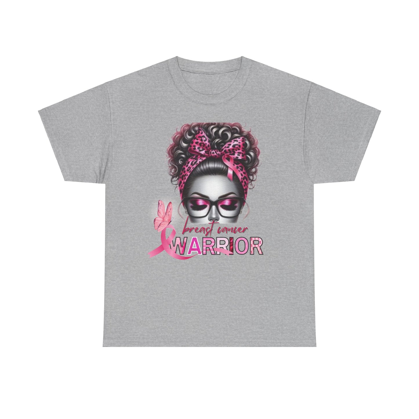 Unisex Heavy Cotton Tee Breast Cancer Awareness-Adult