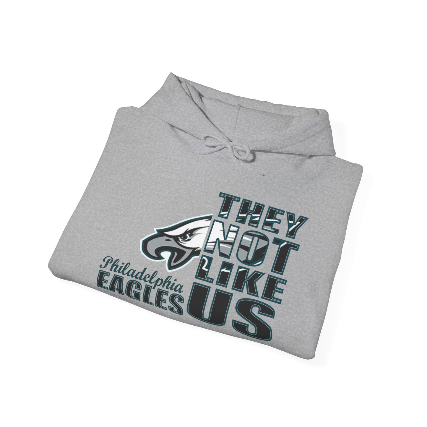 Unisex Heavy Blend™ Hooded Sweatshirt "They Not Like Us" Philadelphia Eagles-Adult