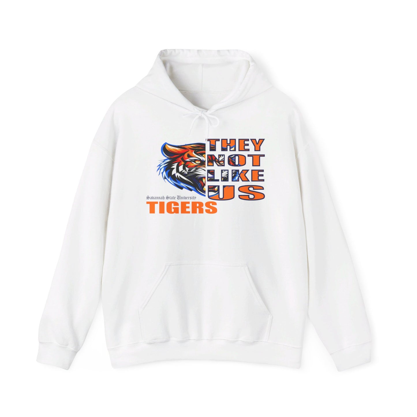 Unisex Heavy Blend™ Hooded Sweatshirt "They Not Like Us" SSU Tigers-Adult