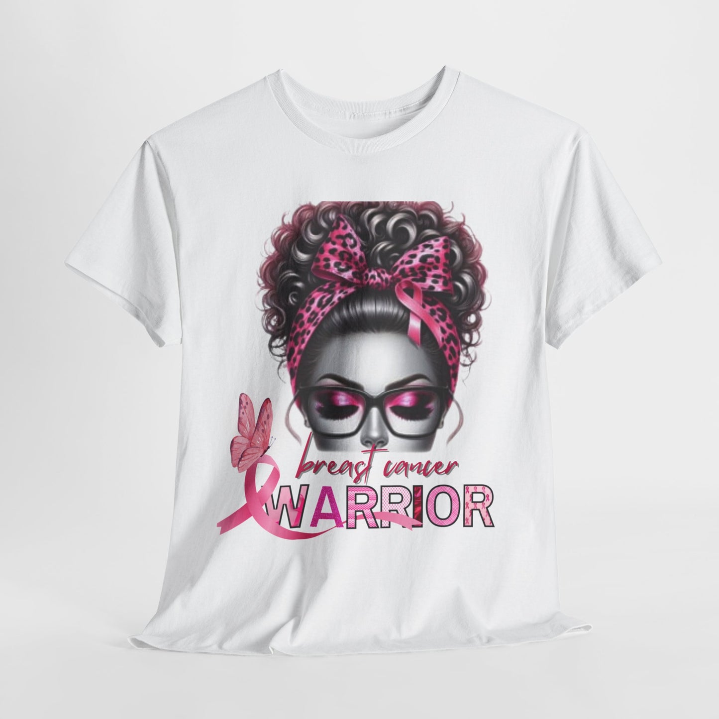 Unisex Heavy Cotton Tee Breast Cancer Awareness-Adult