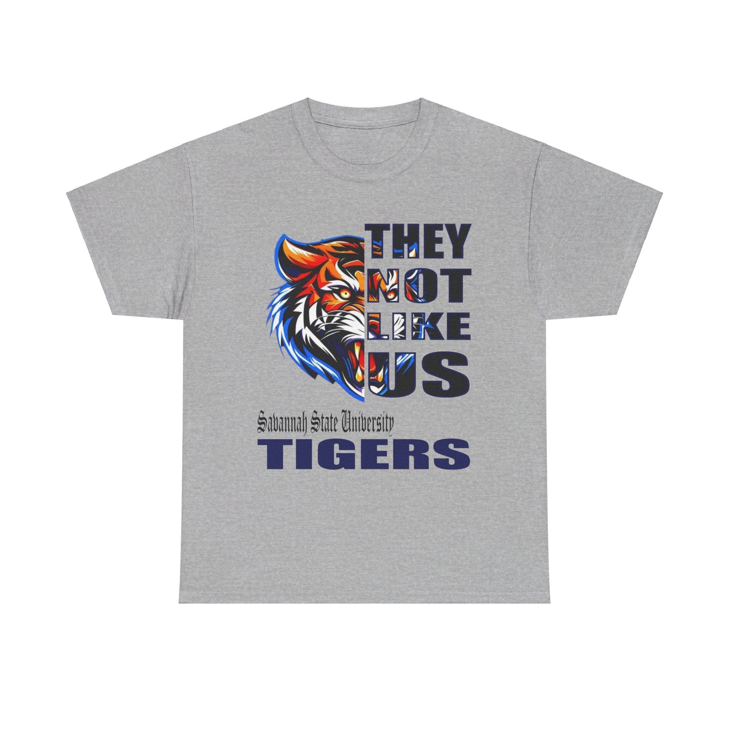 Unisex Heavy Cotton Tee "They Not Like Us" SSU Tigers-Adult