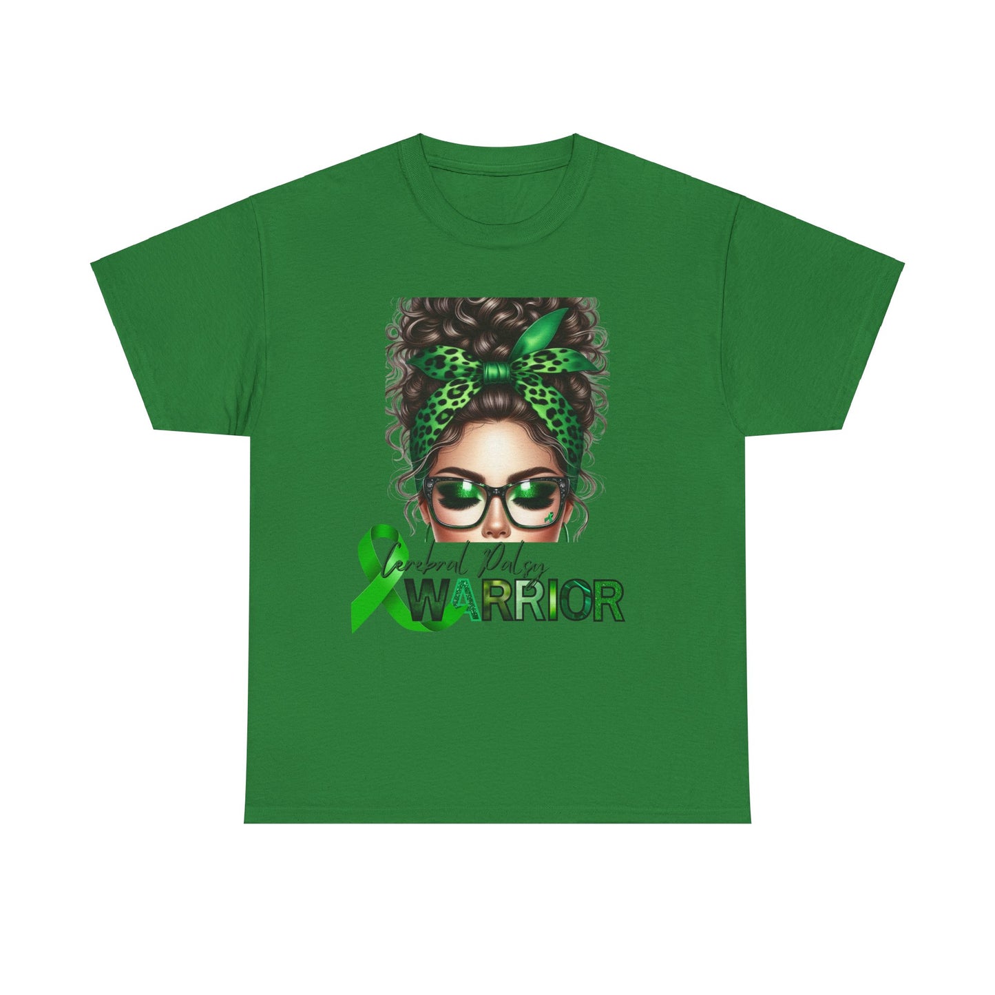 Unisex Heavy Cotton Tee Cerebral Palsy Awareness-Adult