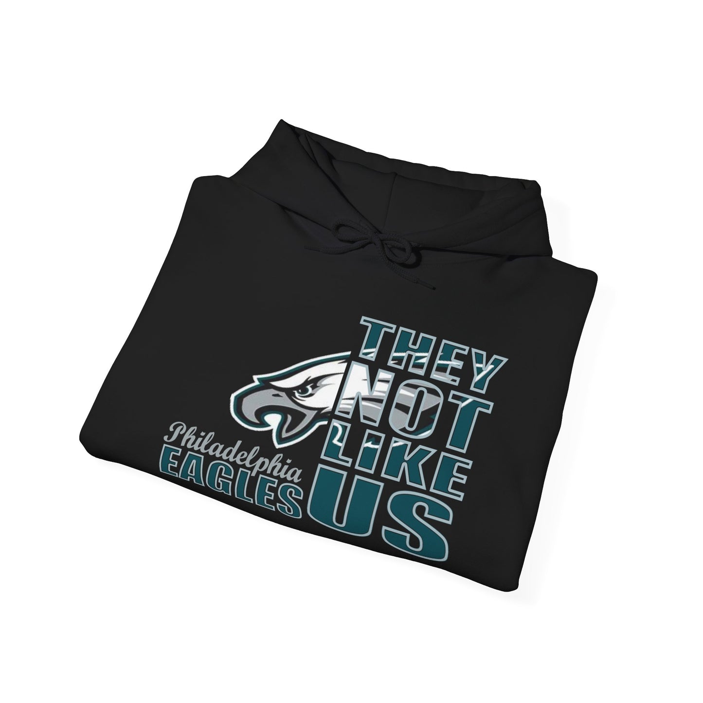 Unisex Heavy Blend™ Hooded Sweatshirt "They Not Like Us" Philadelphia Eagles-Adult