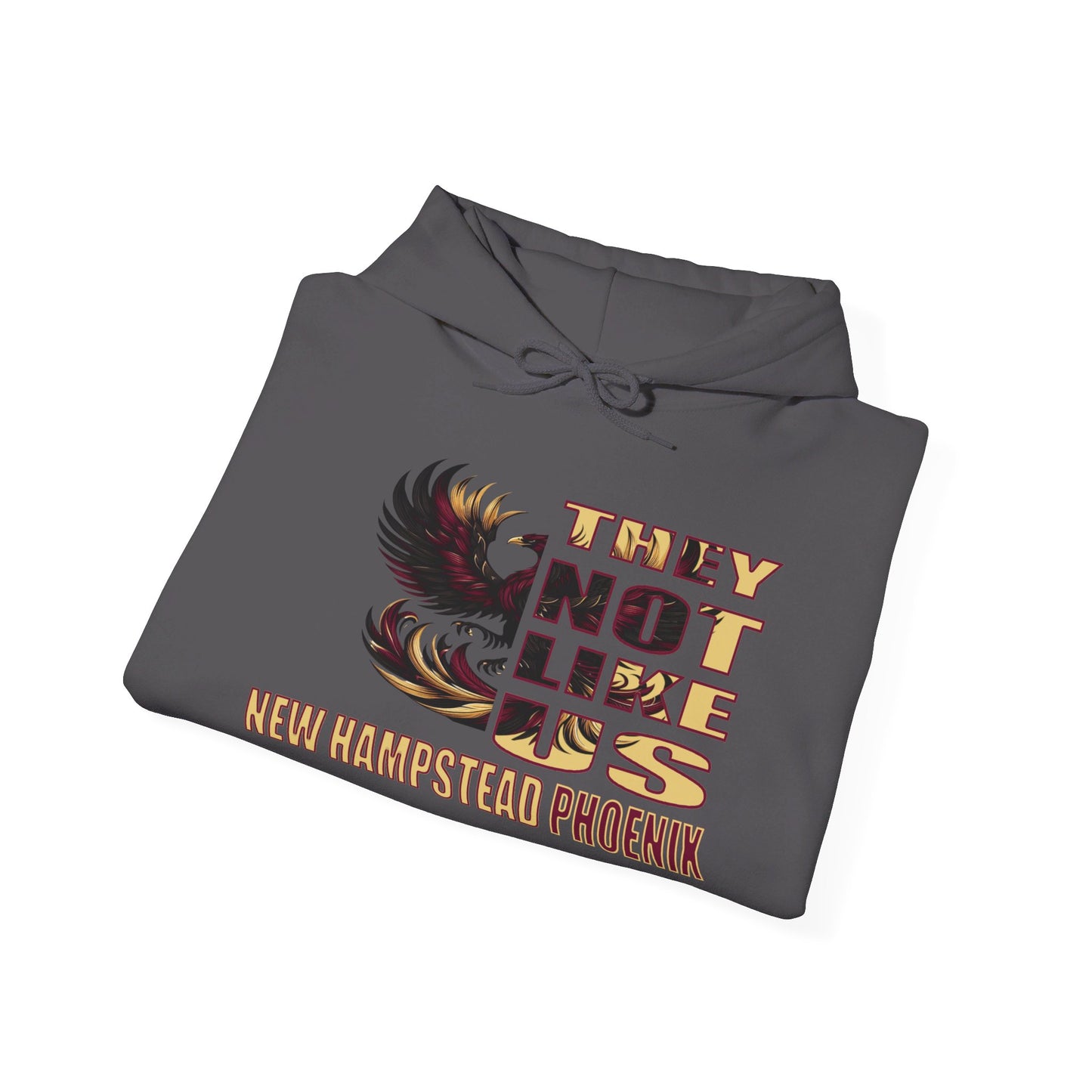 Unisex Heavy Blend™ Hooded Sweatshirt "They Not Like Us" New Hampstead Phoenix-Adult