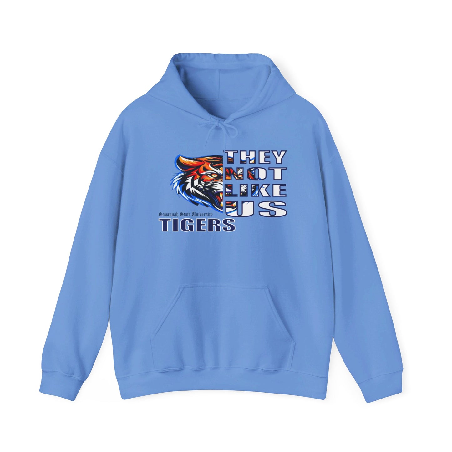 Unisex Heavy Blend™ Hooded Sweatshirt "They Not Like Us" SSU Tigers-Adult