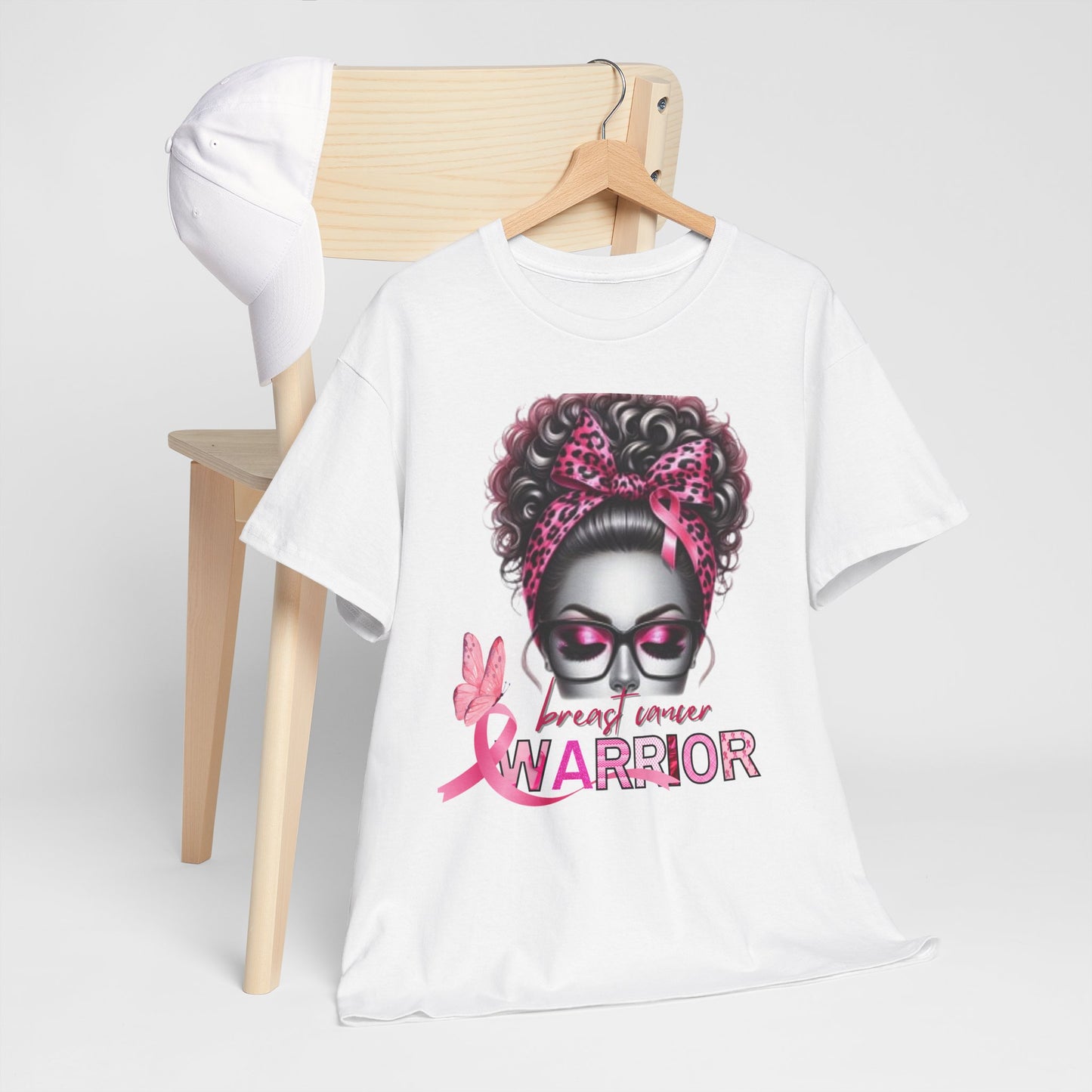 Unisex Heavy Cotton Tee Breast Cancer Awareness-Adult