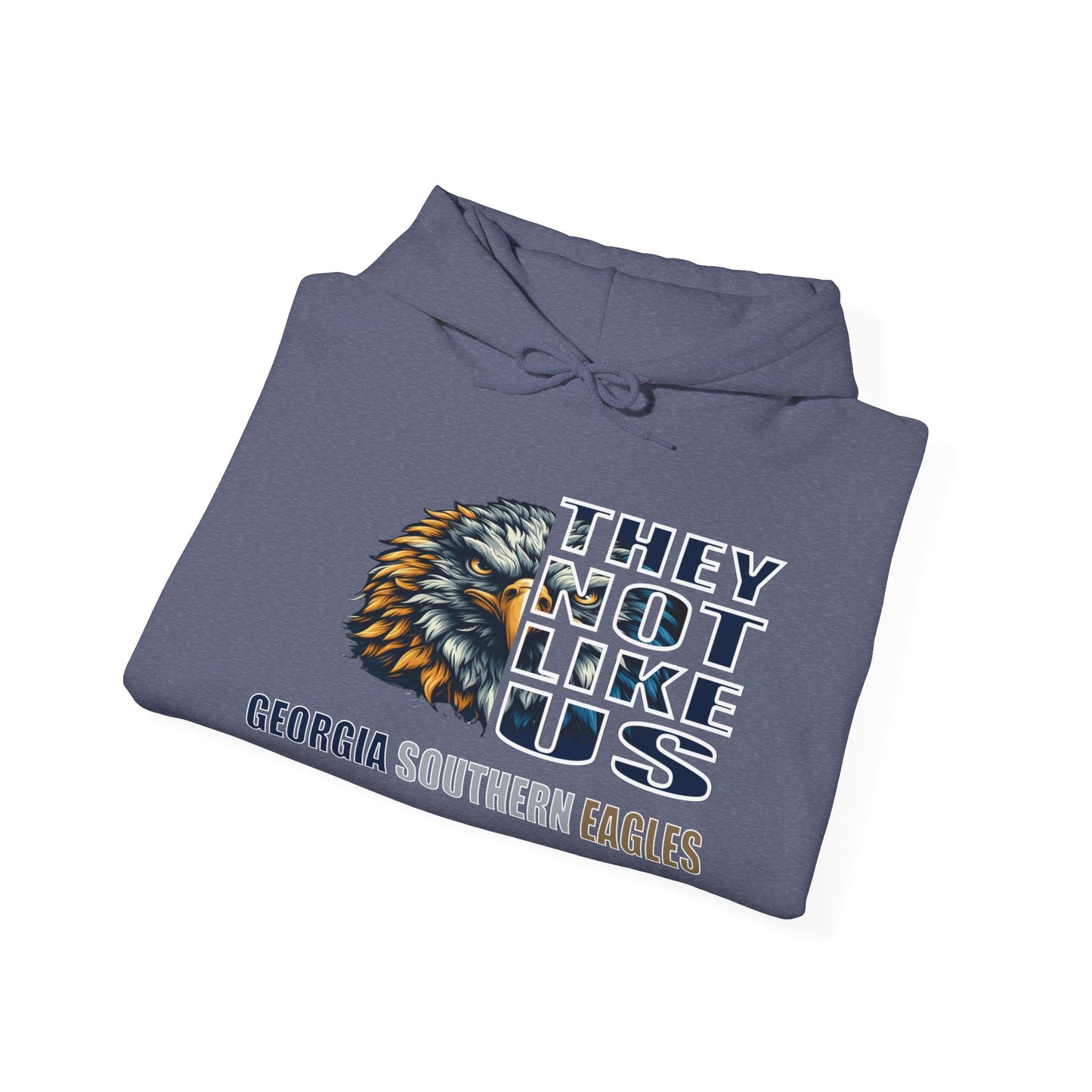 Unisex Heavy Blend™ Hooded Sweatshirt They Not Like Us" Georgia Southern Eagles-Adult