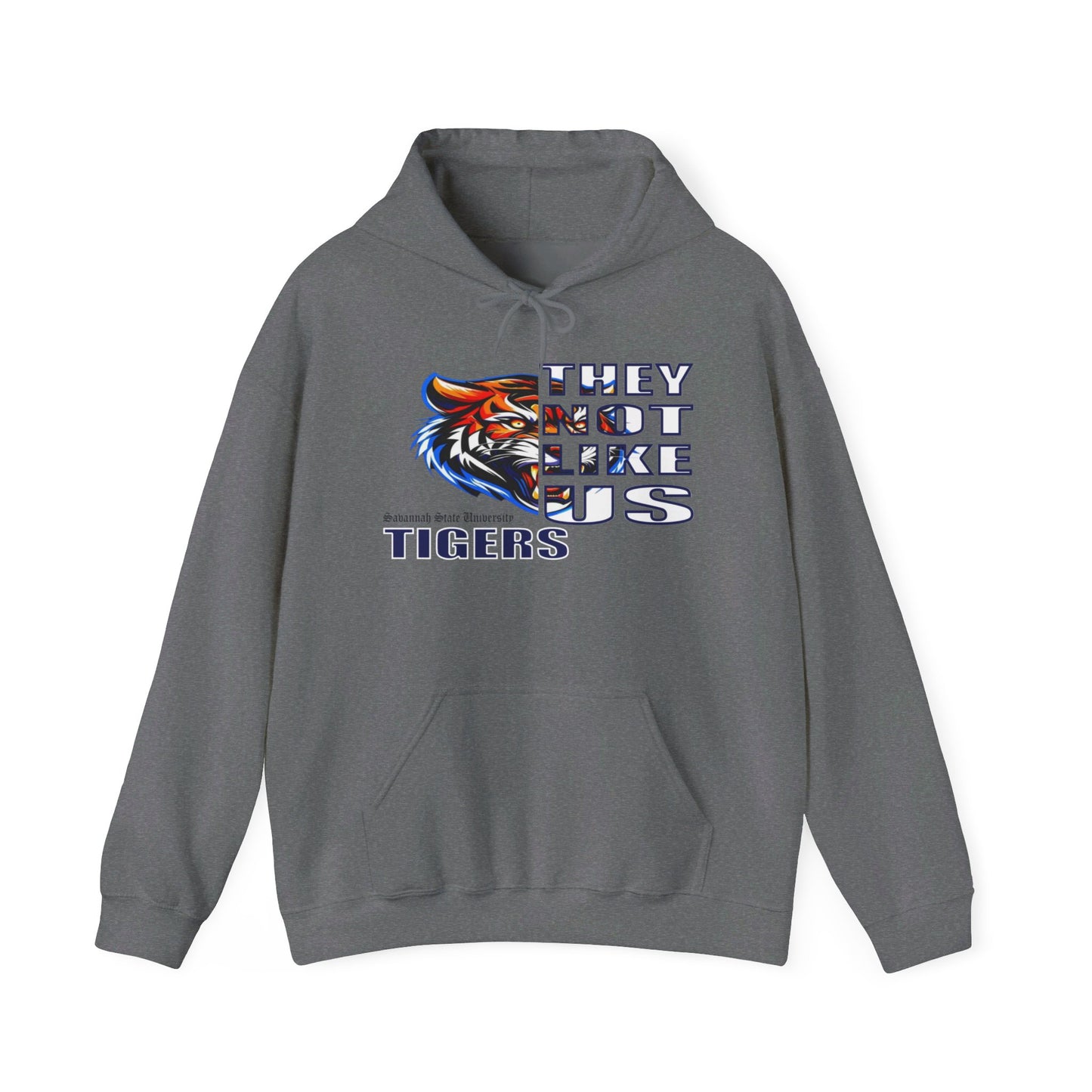 Unisex Heavy Blend™ Hooded Sweatshirt "They Not Like Us" SSU Tigers-Adult