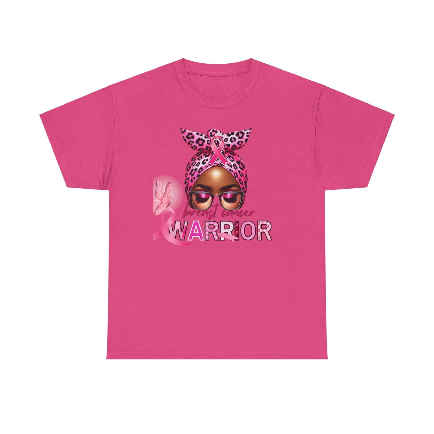 Unisex Heavy Cotton Tee Breast Cancer Awareness-Adult