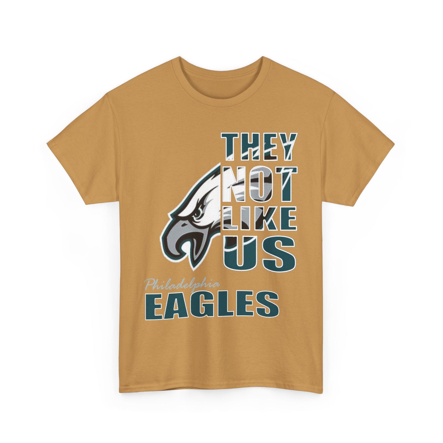 Unisex Heavy Cotton Tee "They Not Like Us" Philadelphia Eagles Tee-Adult