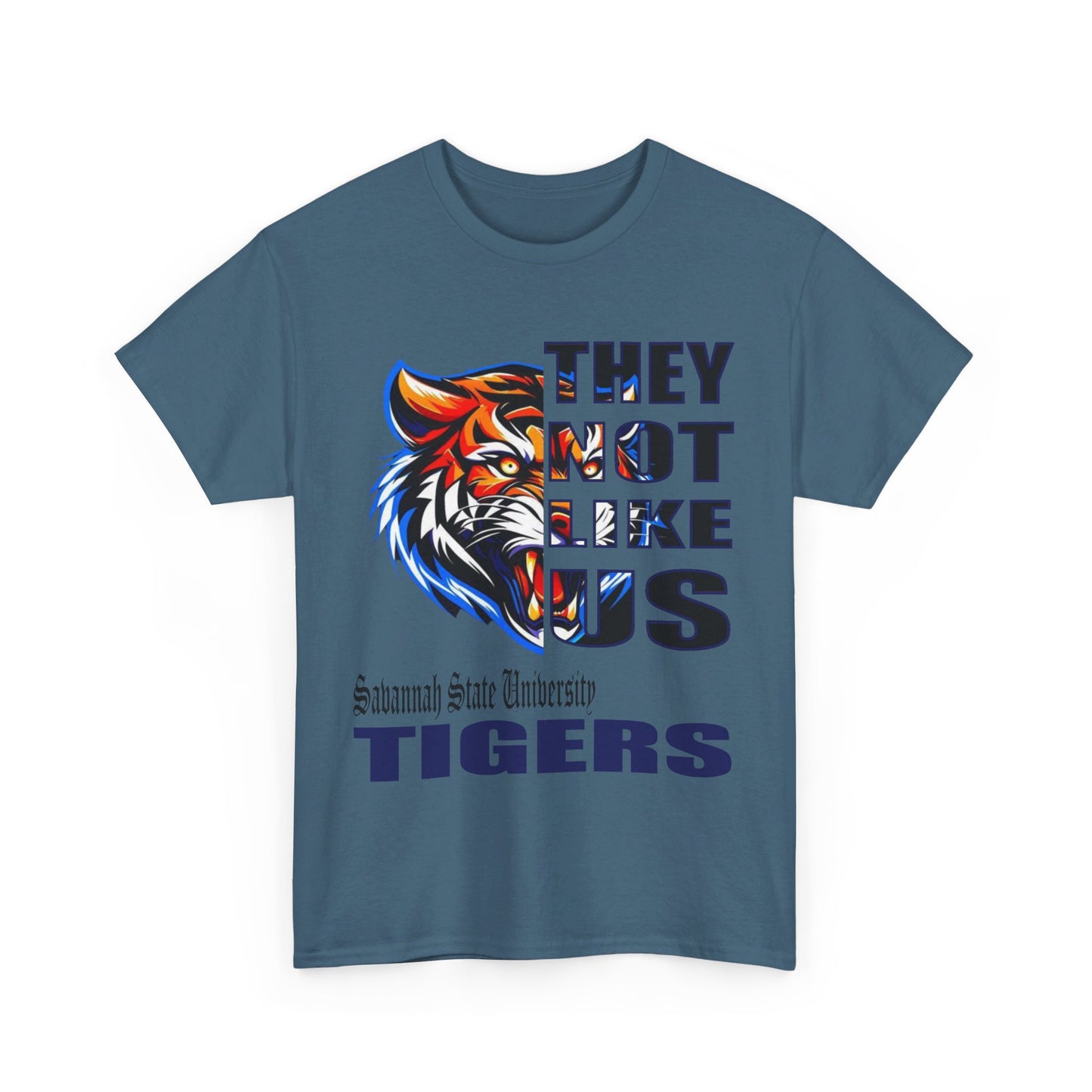 Unisex Heavy Cotton Tee "They Not Like Us" SSU Tigers-Adult