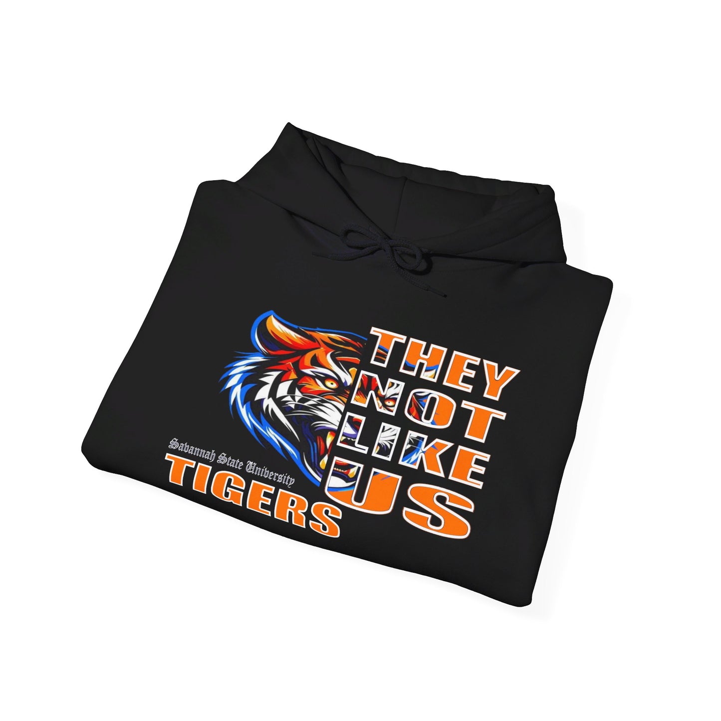 Unisex Heavy Blend™ Hooded Sweatshirt "They Not Like Us" SSU Tigers-Adult